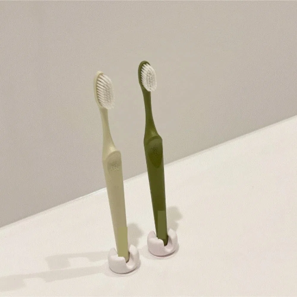 Modern Porta Cepillos De Dientes, Soporte Multifuncional For Cepillos De Dientes con Ventosa For Almacenamiento Montado En La Pared Ahorra Espacio(6pc)