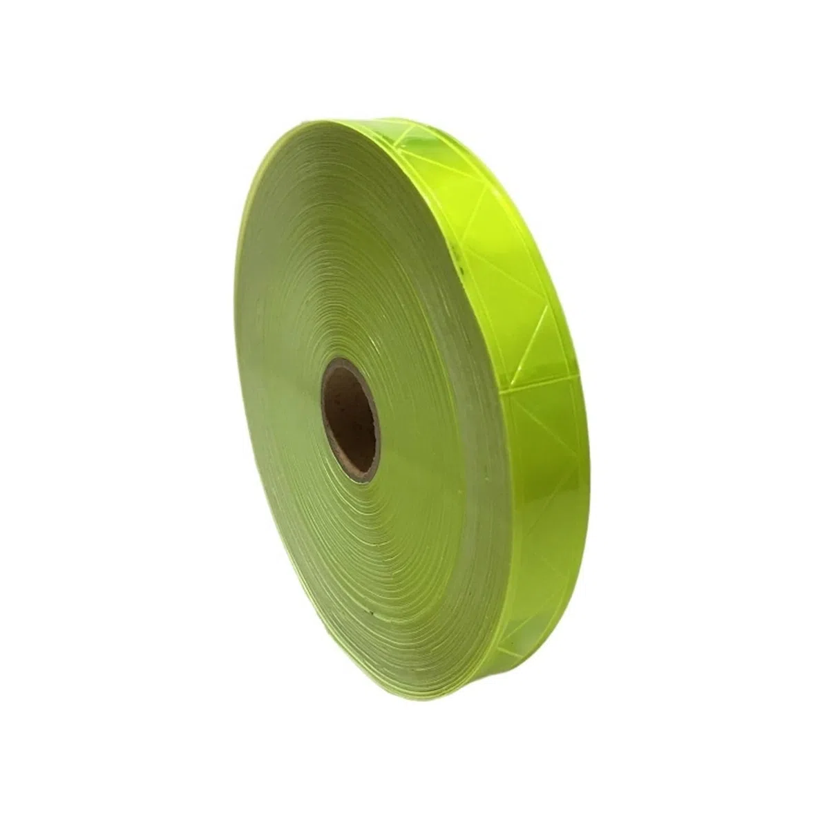 Tela Reflectante Tira de Advertencia Reflectante Nocturna de PVC, Cinta Reflectante Fluorescente de Material Auxiliar for Ropa, for tráfico por Carretera(Green,2.5cmx50m)