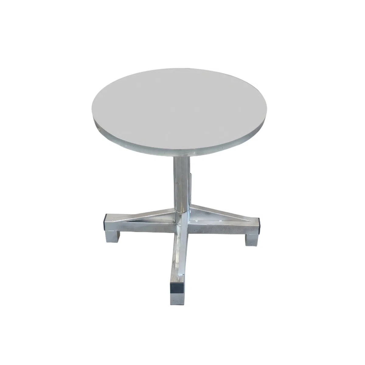 Soporte de Pintura Giratorio Mesa Giratoria Rotatoria Base Estable Soporte Vertical en Acero Inoxidable con Grados para, Diámetro 50cm X Altura 50cm