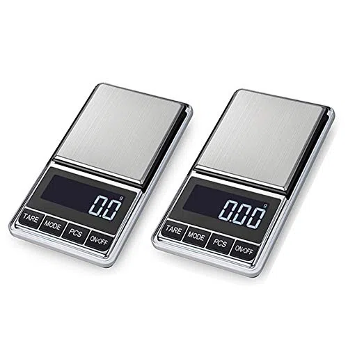 JINGYAN Báscula de Cocina Digital de Bolsillo balanza precisión, Escala Gramos Peso for la Cocina del Balance