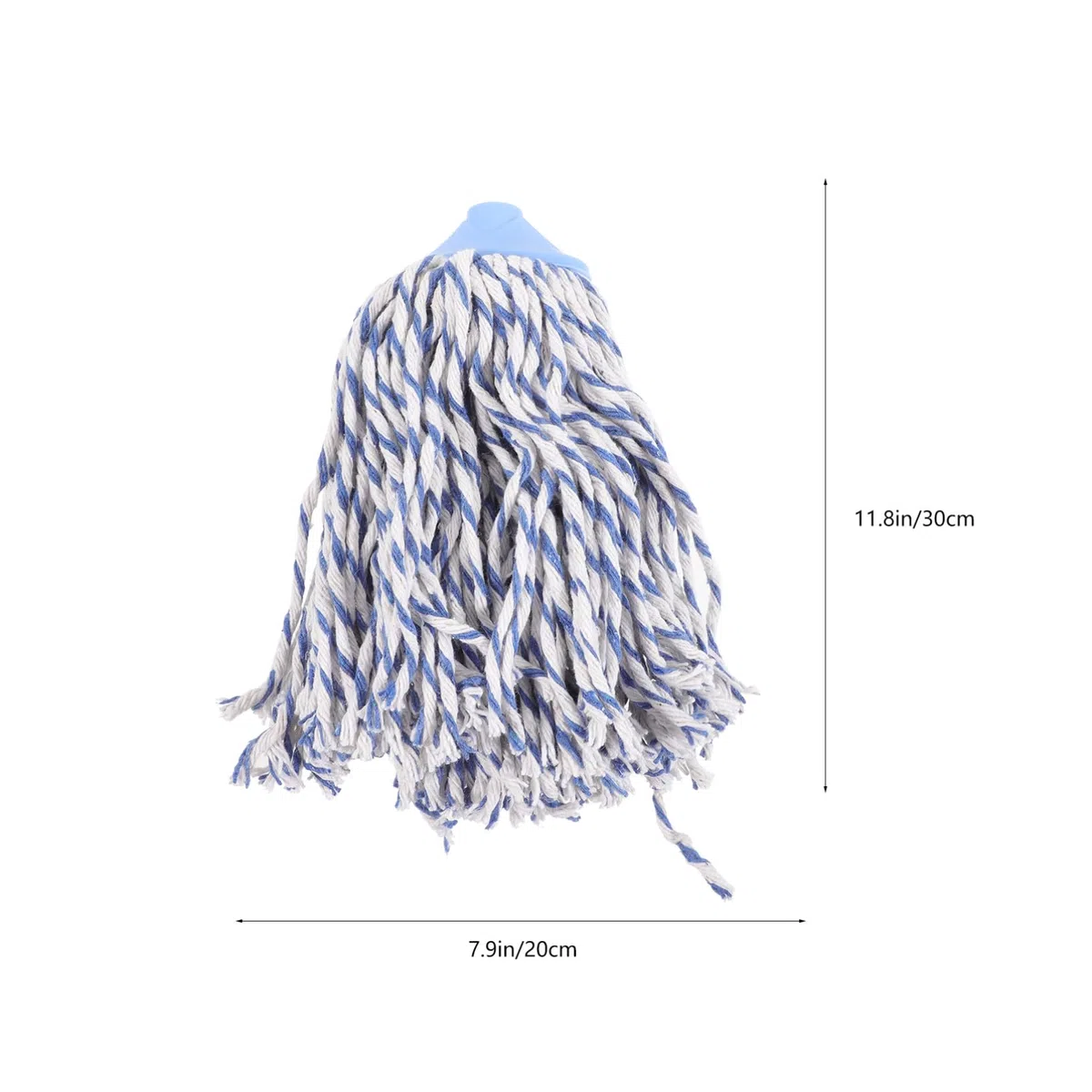 Healeved 4 Piezas Cepillos De Accesorios De Fregona De Limpieza Del Hogar Baño Trapeador a Vapor Recambio De Fregona Resistente Trapeador y Balde Reutilizable Manejar Fregar Mop El Plastico