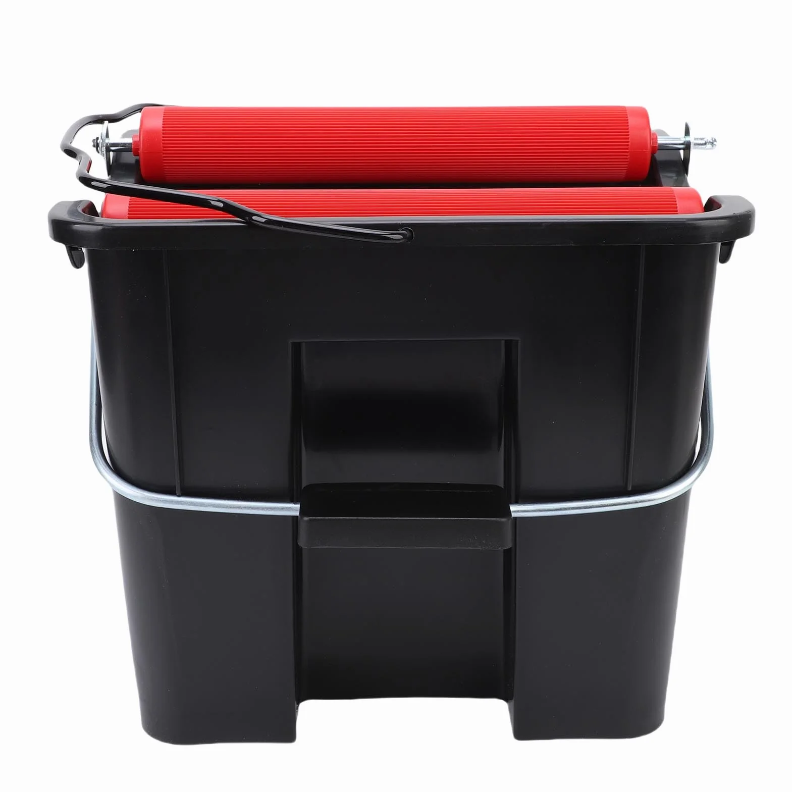 Cubo de Fregona, Cubo de Fregona Giratorio con Pedal de 14L con Escurridor para Limpieza Marítima Doméstica