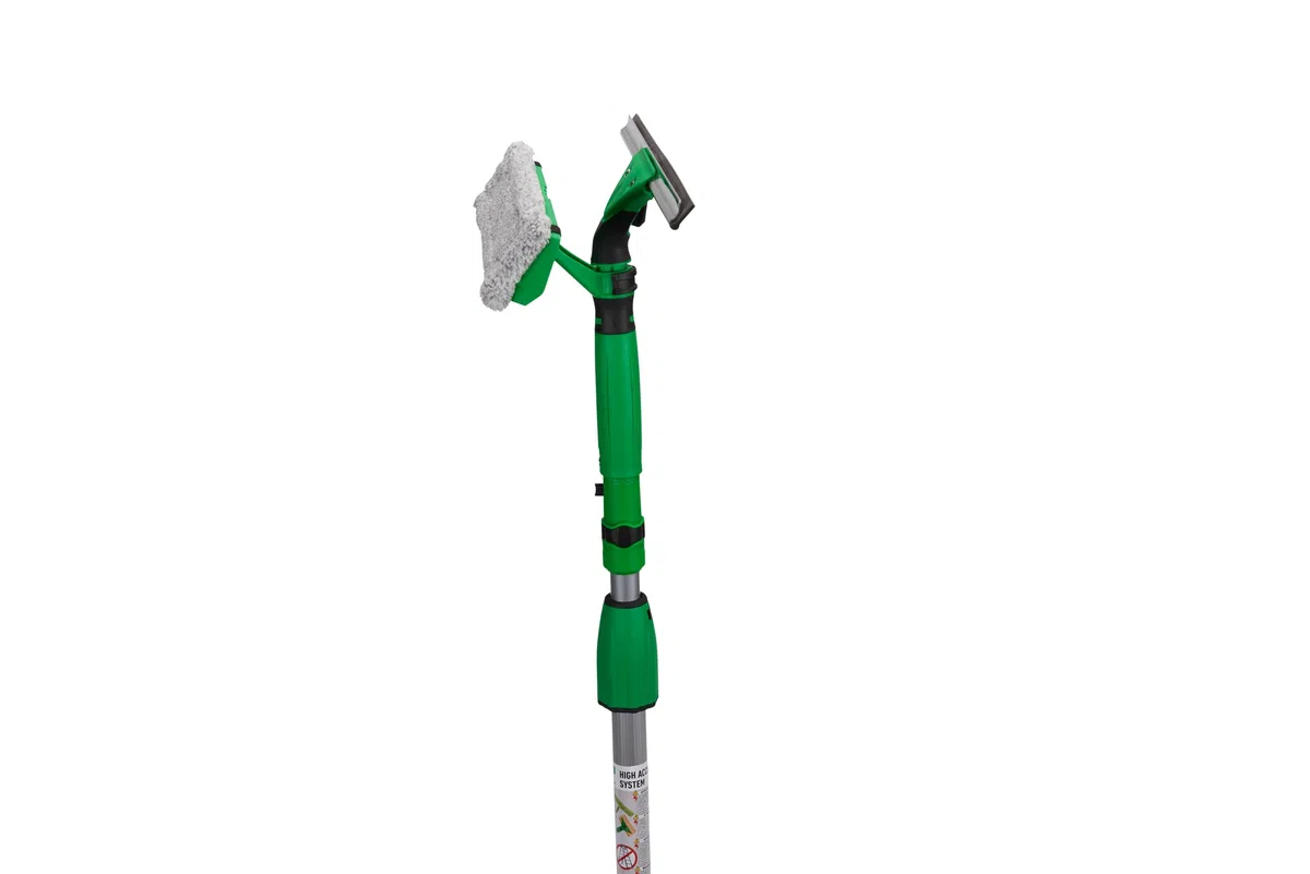 Unger VisaVersa Pro VV250 - Limpiacristales (25 cm de Largo, Mango de Dos componentes, limpiacristales y limpiacristales en uno)