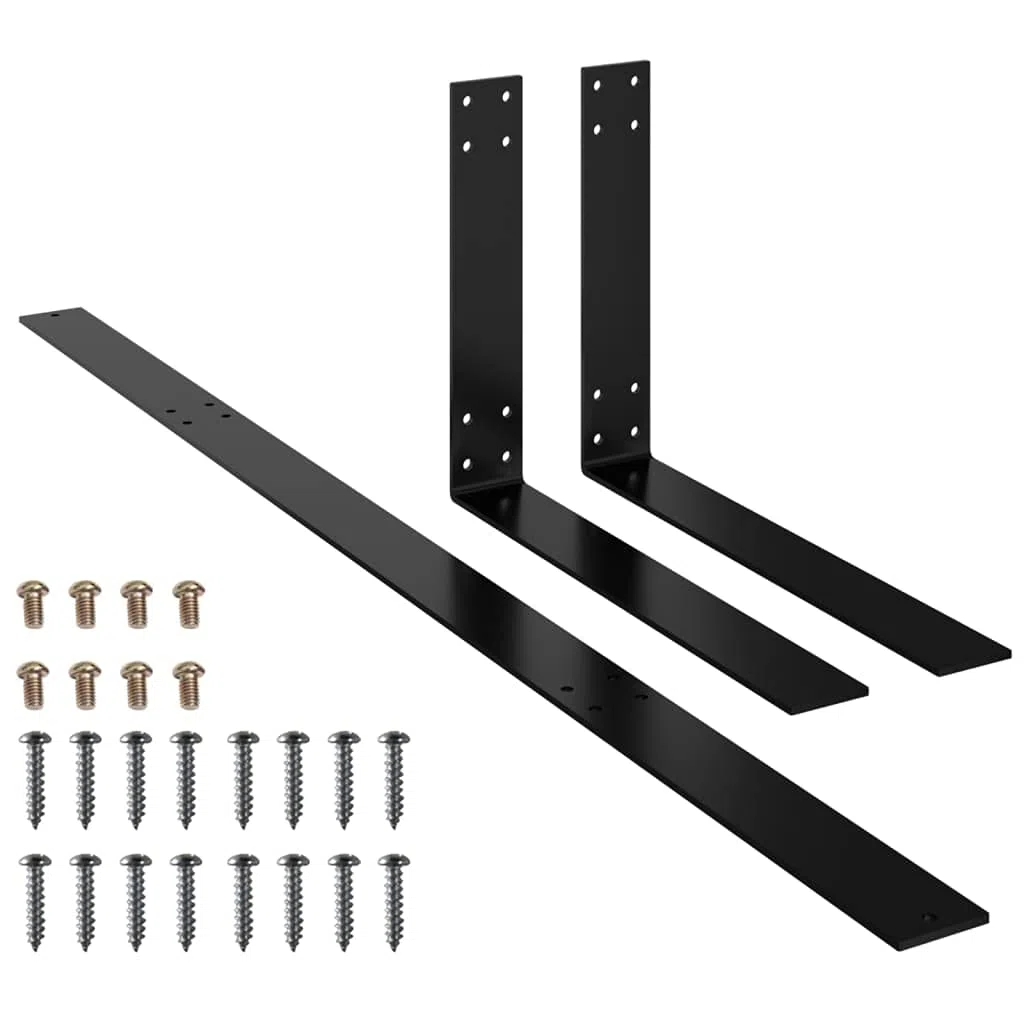 Genérico Respaldo para sofá de palets 110 cm Hierro Negro,Mobiliario,Accesorios para Muebles de jardín,Negro,4.78 kg,315790