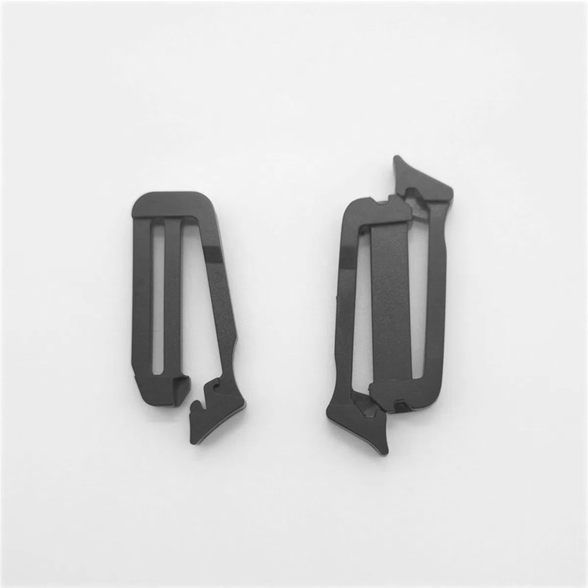 10 hebillas de clip de cincha de 1 pulgada Molle clips de conexión de correa hebilla de gatillo deslizante clip de mochila, 38 mm unilateral, 38mm Unilateral