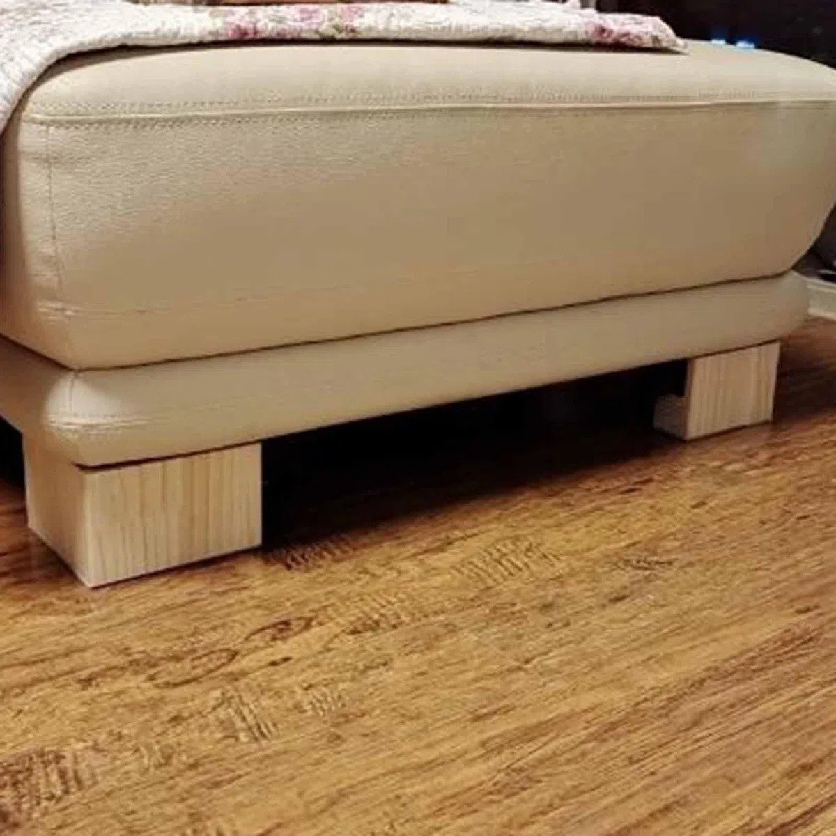 4X Patas Elevadoras para Cama, Bloques de Elevación para Muebles, Mesa, Silla, Sofá, 5cmx10cm