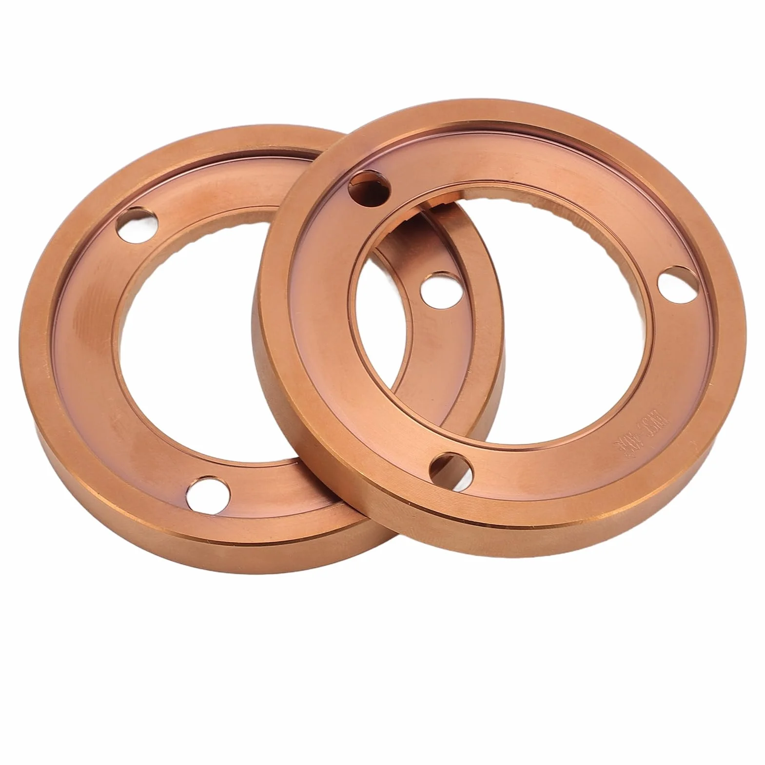 Muela Plana de 64mm con Recubrimiento de Titanio, Muela Plana Multiusos para DF64 DF64P DF64E DF64V, Ideal para el Accesorio de Molino Ceado E5P E6P E37J