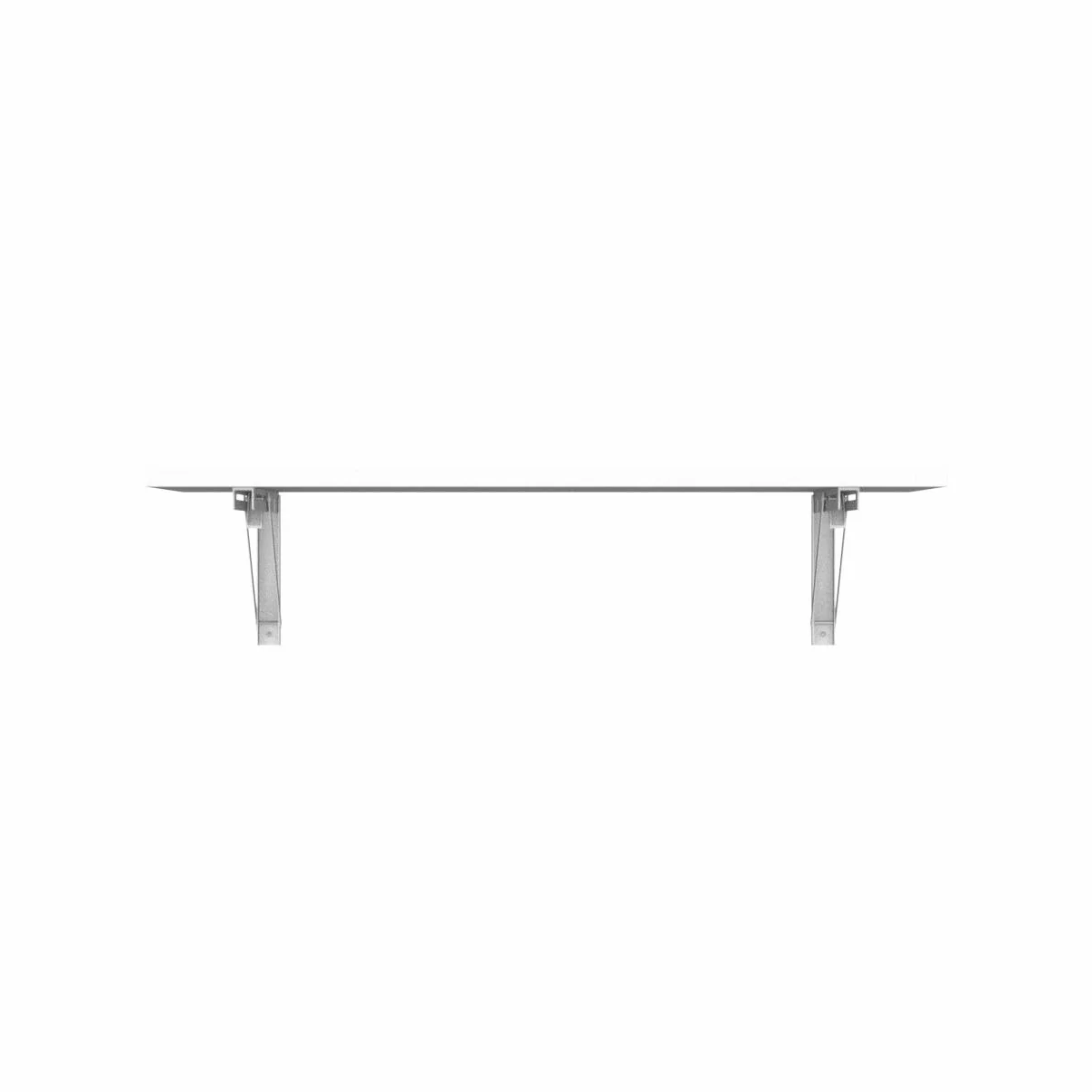 KDR Mesa Plegable de Pared 80 x 40 cm – Mesa abatible Multifuncional Ahorra Espacio, Escritorio Plegable o Mesa de Comedor para Cocina, Oficina o Estudio (Blanco)
