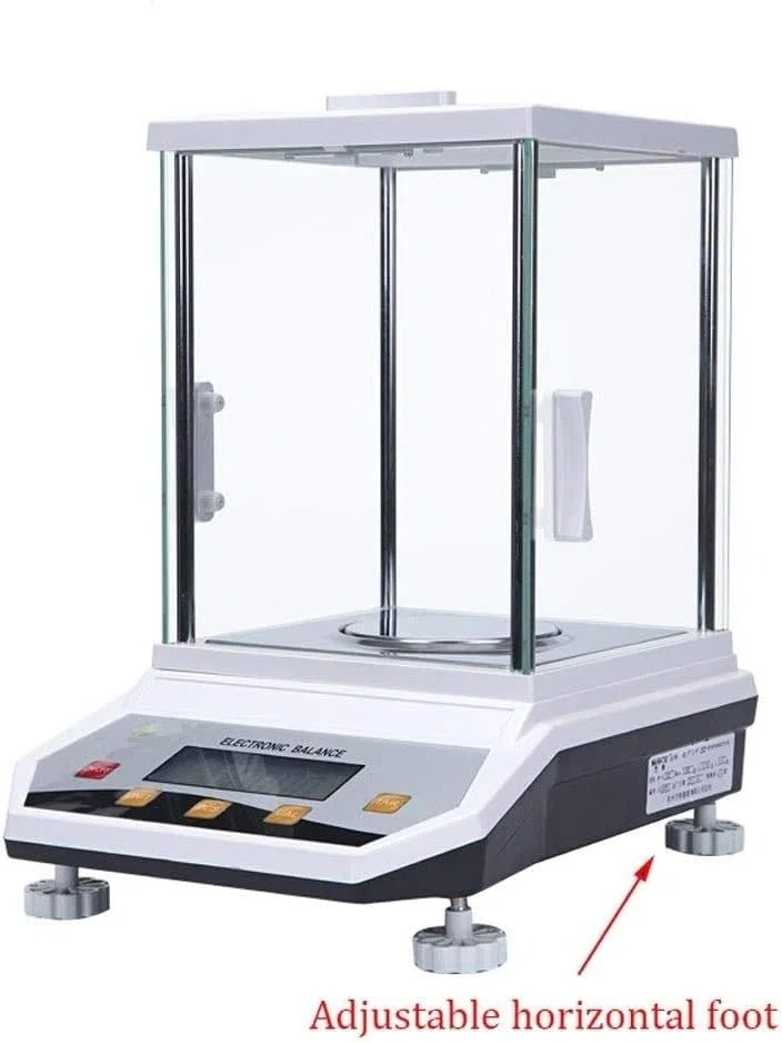Balanza Digital para joyería, balanza analítica de precisión Recargable, báscula electrónica Industrial para Piezas y Monedas, balanza de inventario de Gramos,