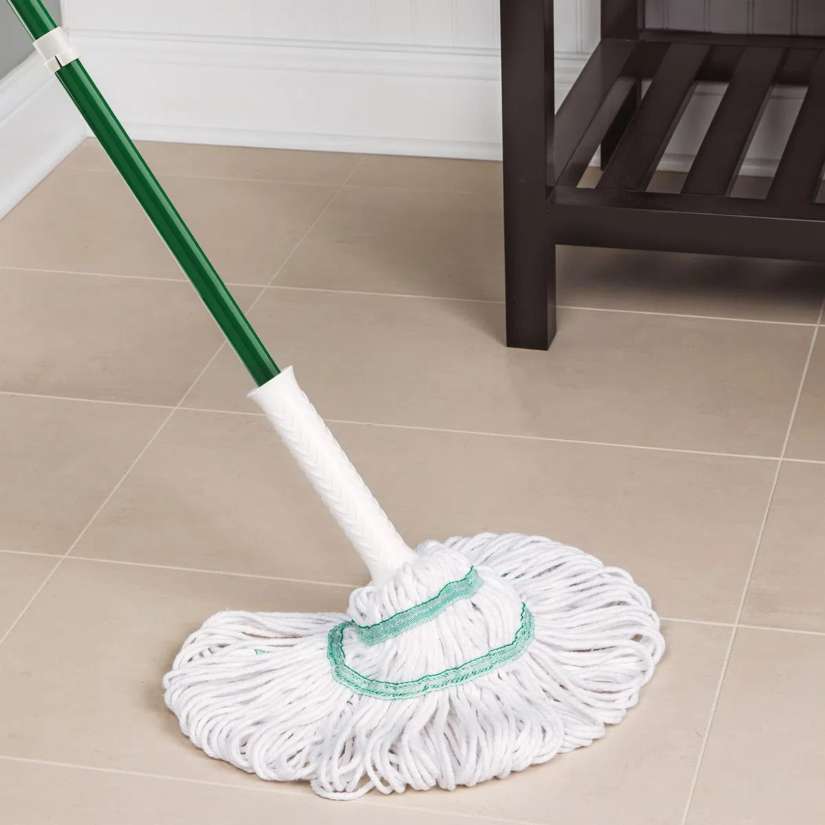 Libman Recambios, Hilo de poliéster, Blanco y Verde, Paquete de 3