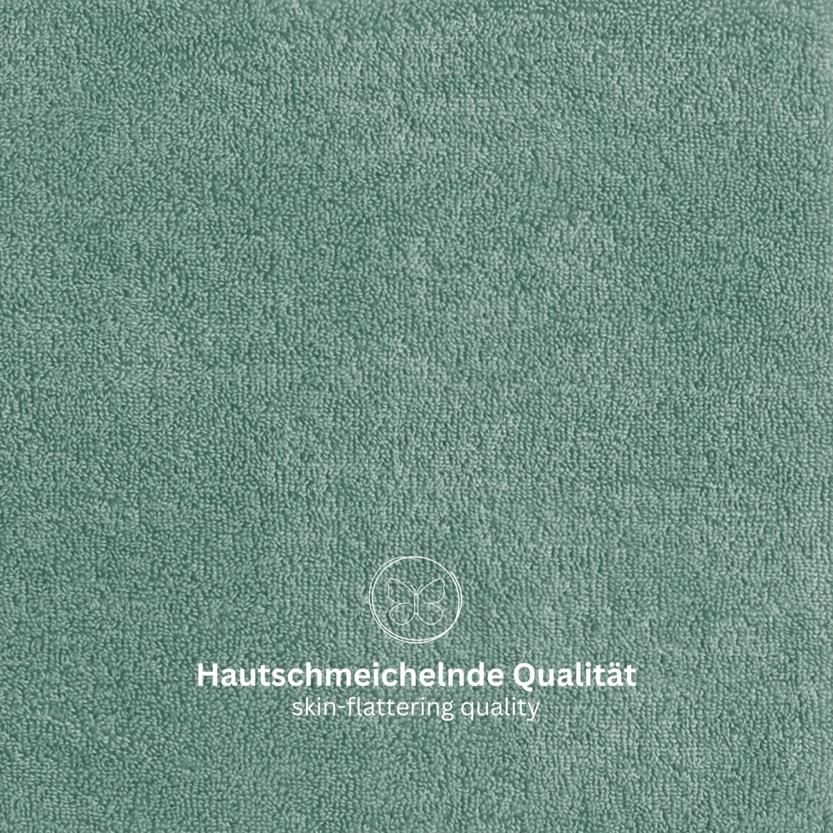 SCHÖNER WOHNEN Juego de 2 toallas de ducha de alta calidad, 70 x 140 cm, absorbentes, lujosas toallas de baño de color verde, 2 piezas, 100 % algodón, mullidas y suaves, combinables como juego de