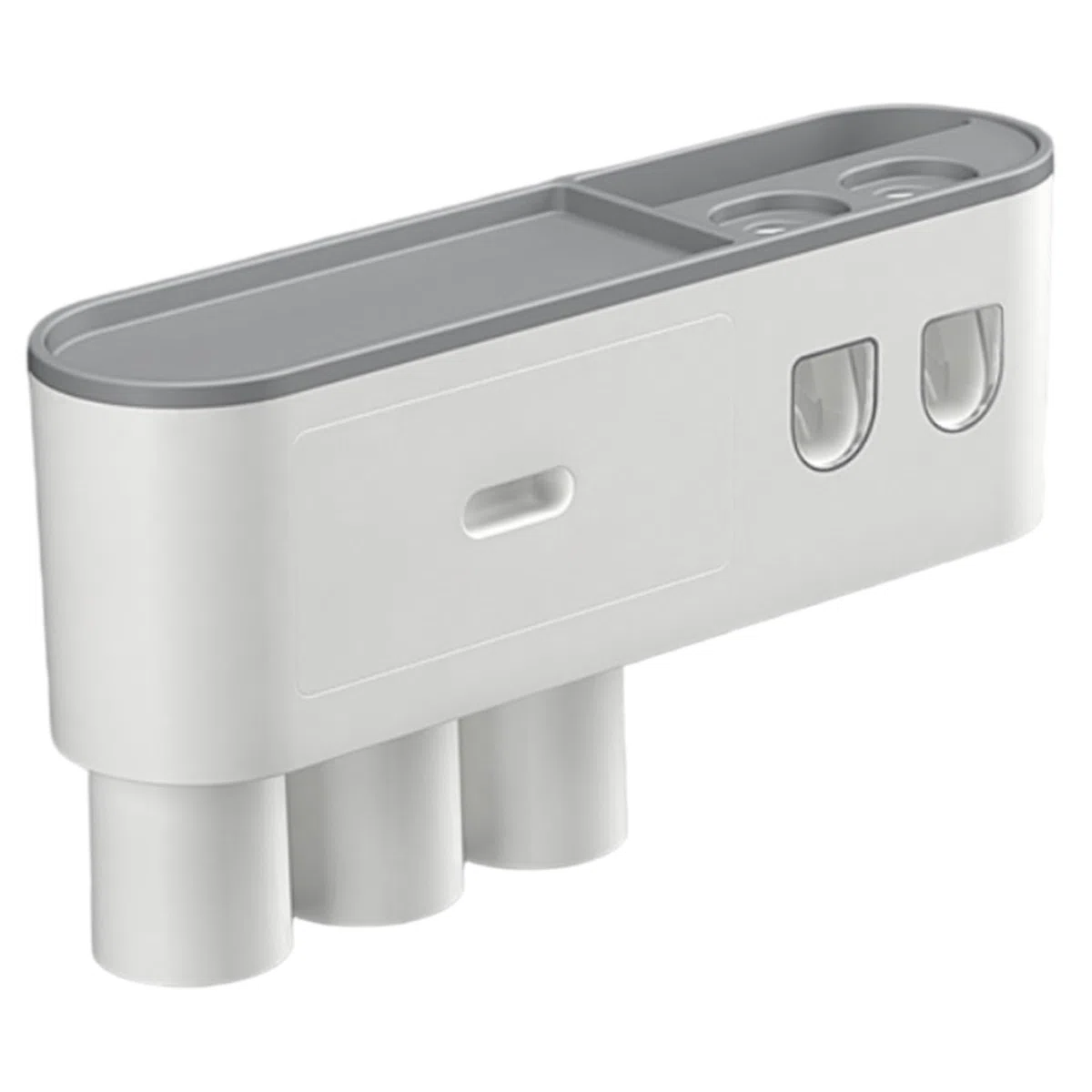 Soporte de Pared for cepillos de Dientes con dispensador automático de Pasta de Dientes, for organización del baño,