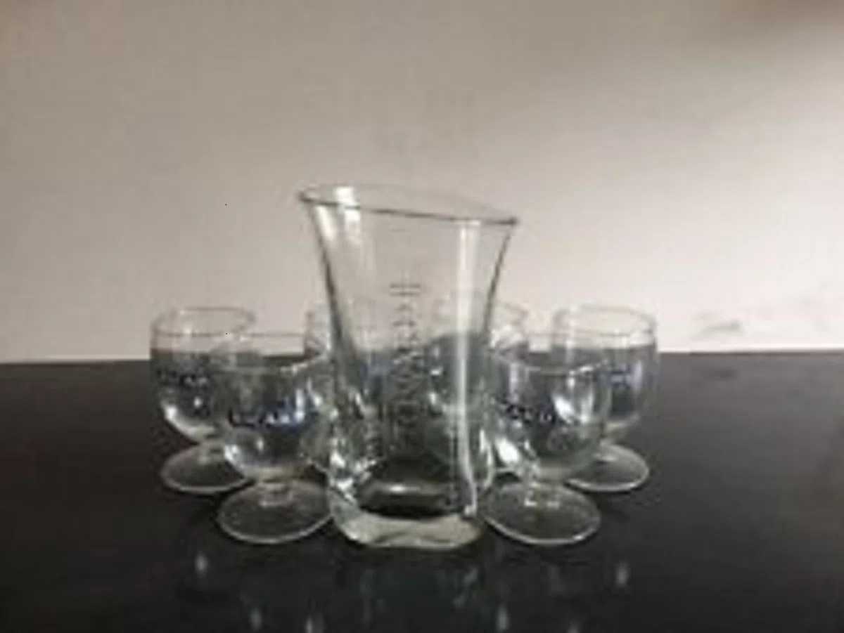 Ricard - Juego de jarra y 6 copas de balón de 17 cl