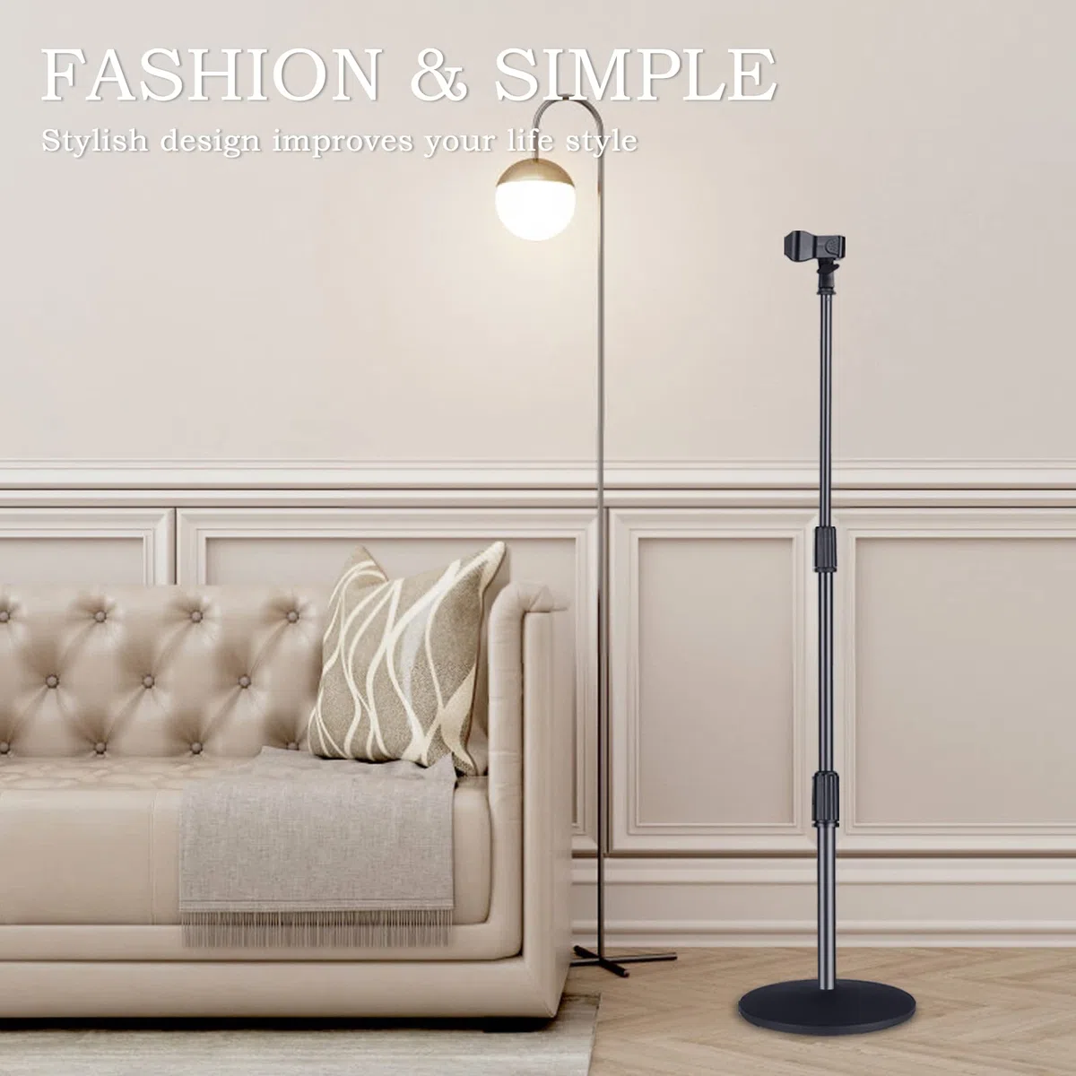 Soporte para secador de pelo manos libres, TAYUQEE Soporte para soplador ajustable de 59 pulgadas de altura, resistente soporte giratorio de 180 grados para mujeres y mascotas