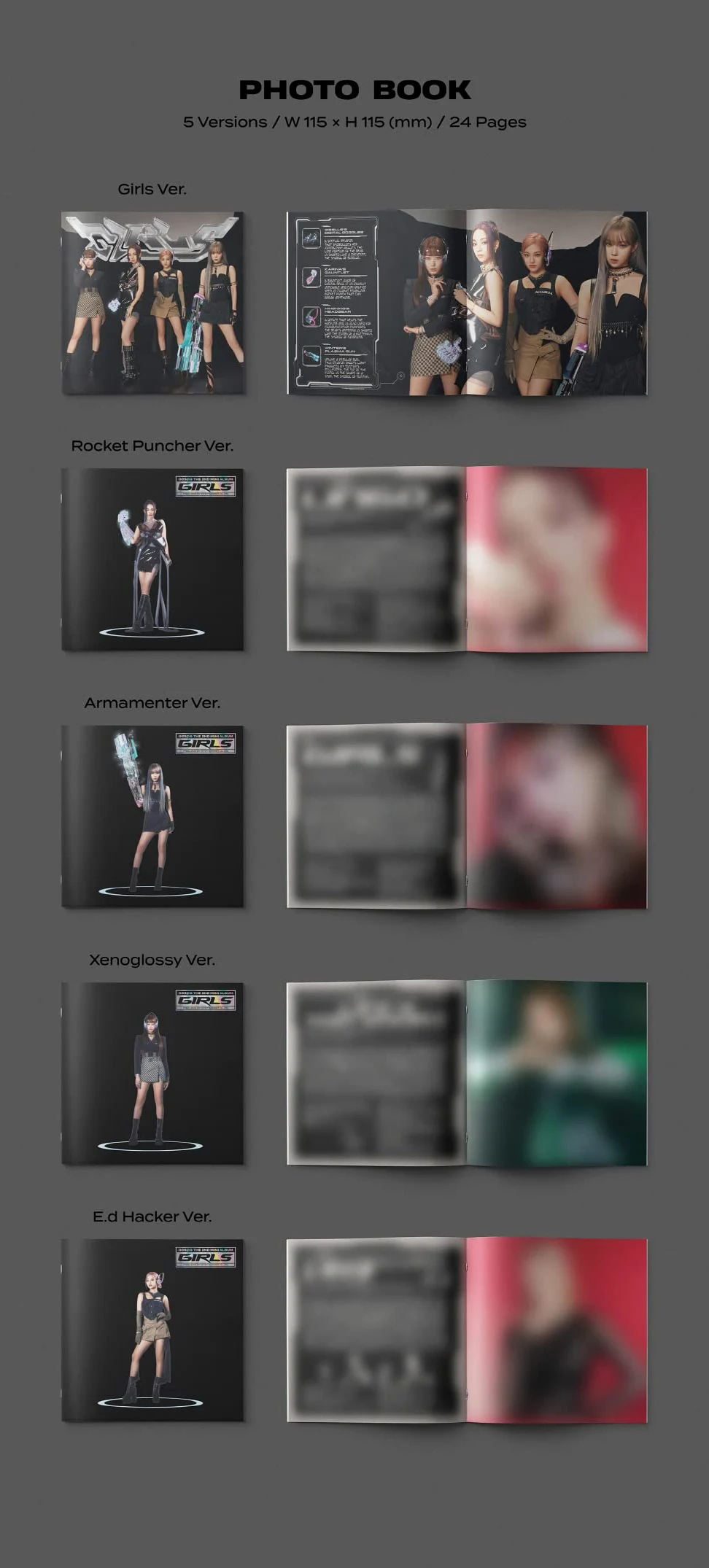 Dreamus aespa - 2do Mini Álbum Girls DIGIPACK ver CD (Xenoglossy GISELLE ver.) (SMK1455)