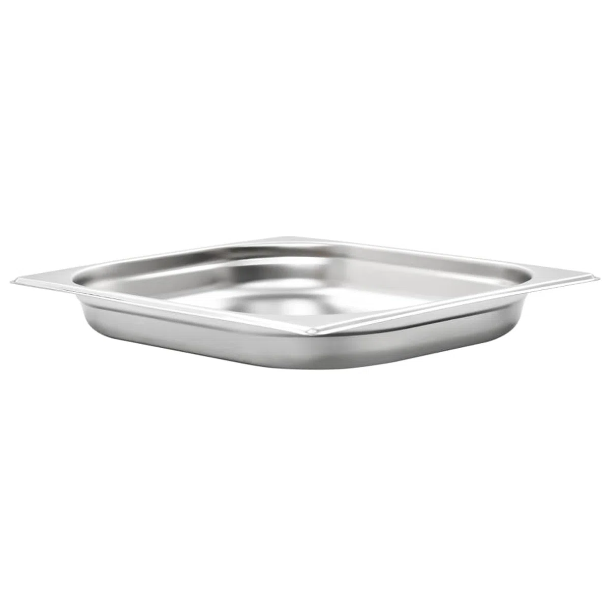 Homgoday Gastronorm - Juego de 8 recipientes GN 1/2 de 40 mm de acero inoxidable para mesa de vapor para el hogar y el jardín