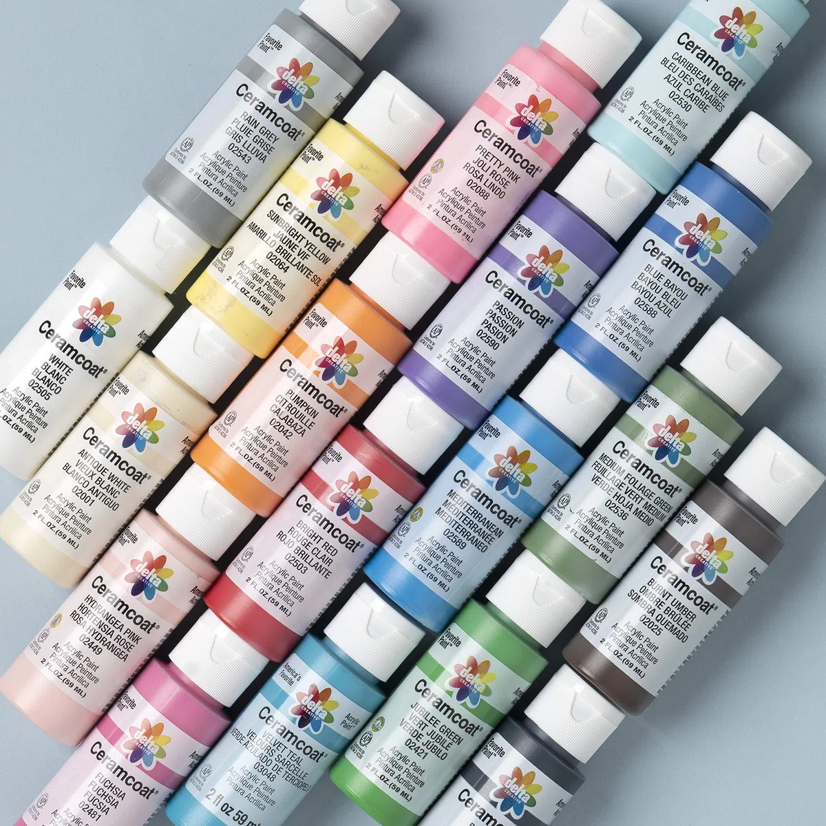 Delta Ceramcoat - Kit de pintura que brilla en la oscuridad