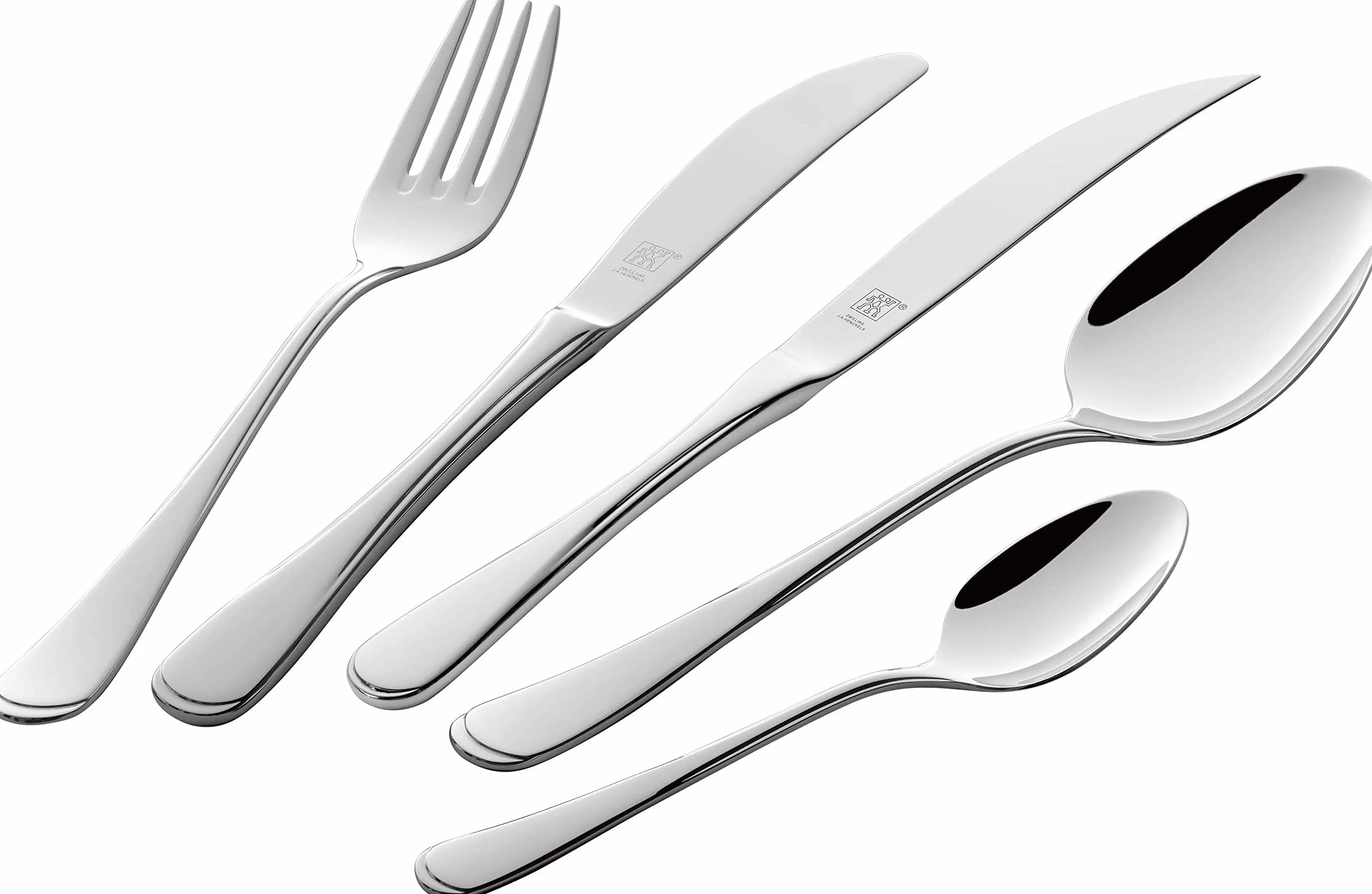 ZWILLING Set de cubiertos, 72 piezas, Para 12 personas, Acero inoxidable 18/10 Acero de hoja, Pulido, Nottingham