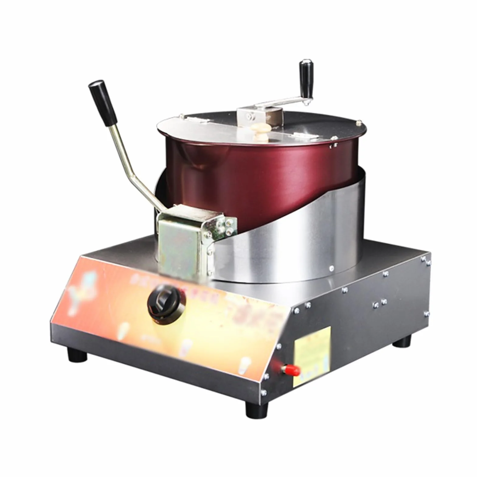fabricante de palomitas de maíz Máquina comercial de palomitas maíz con gas, eléctrica, mini máquina manivela, totalmente automática para uso familiar