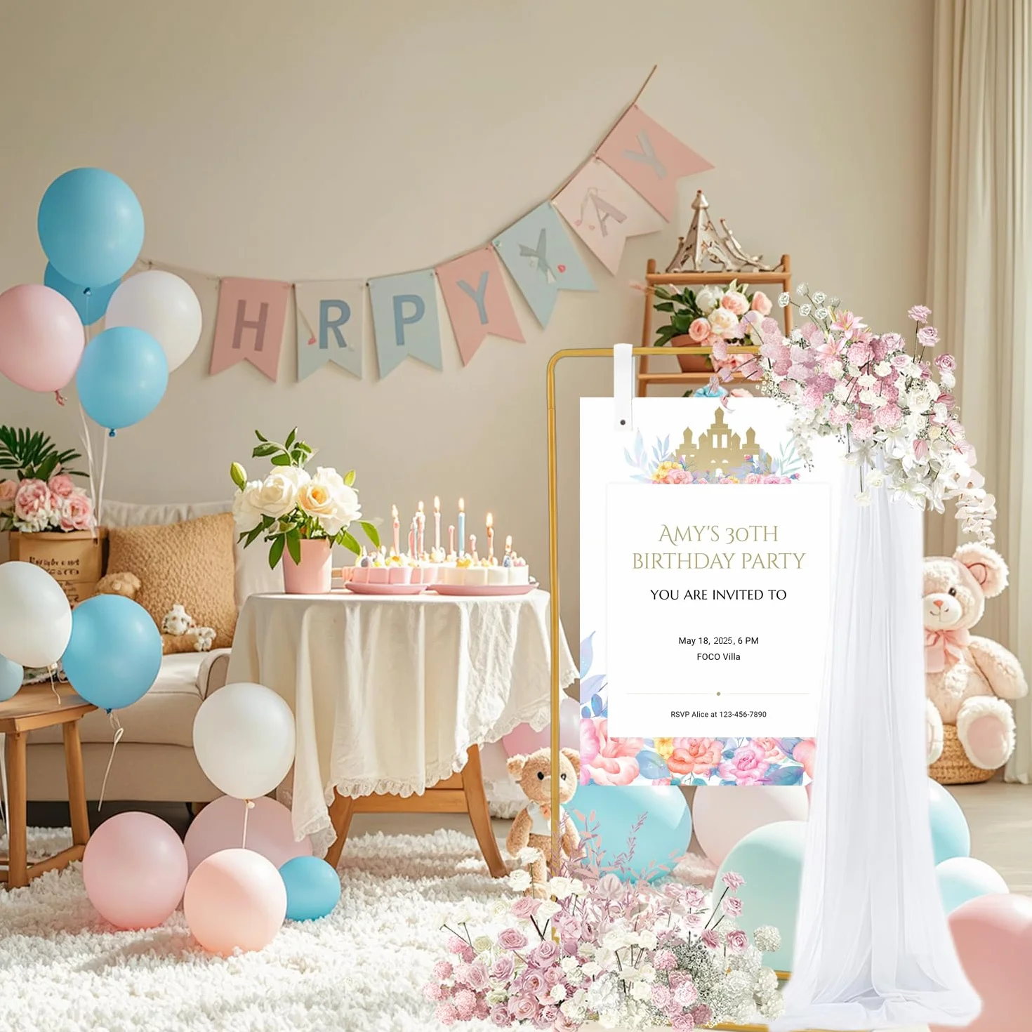 Soporte ajustable para carteles de boda, dorado, 170 cm, para exhibición de bienvenida y tabla de asientos