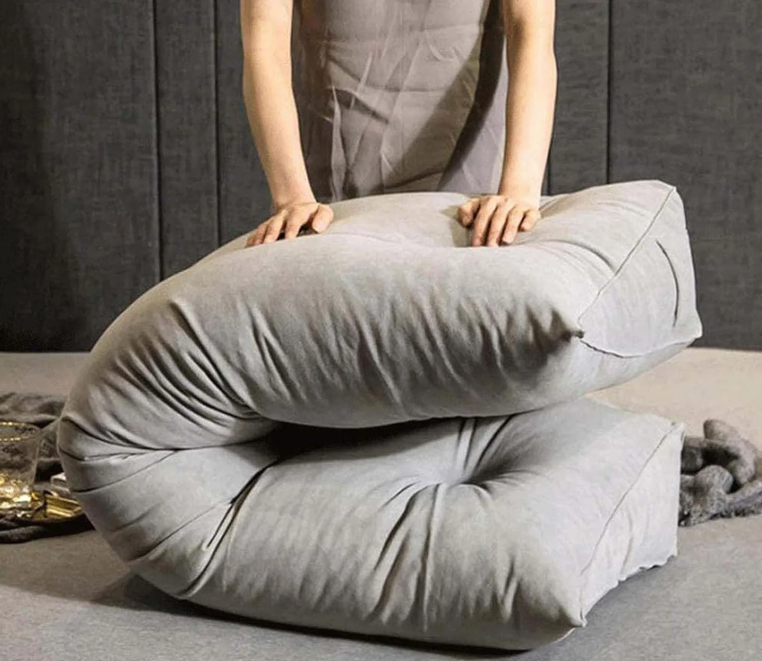 Cojín Cuña Triangular Cómodo Almohada De Lectura De Cabecera Respaldo Cabecero Desmontable Cojín Lumbar De Cuña Refuerzo De Apoyo De Posicionamiento Cojín Lumbar De Lectura,E,200cmx50cmx20cm