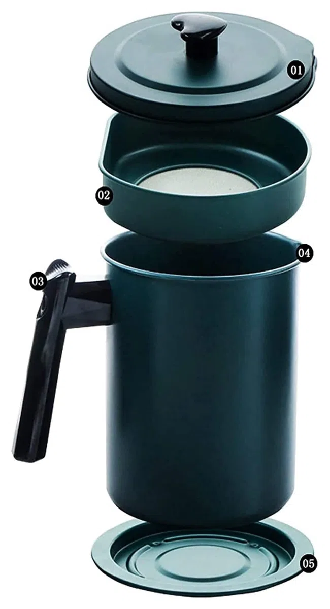 Dispensador de aceite y vinagre de 1,7 L, olla de almacenamiento de cocina a prueba de polvo, contenedor de grasa para aceite y vinagre, perfecto para cocinar y aderezos de ensalada, boquilla fácil de