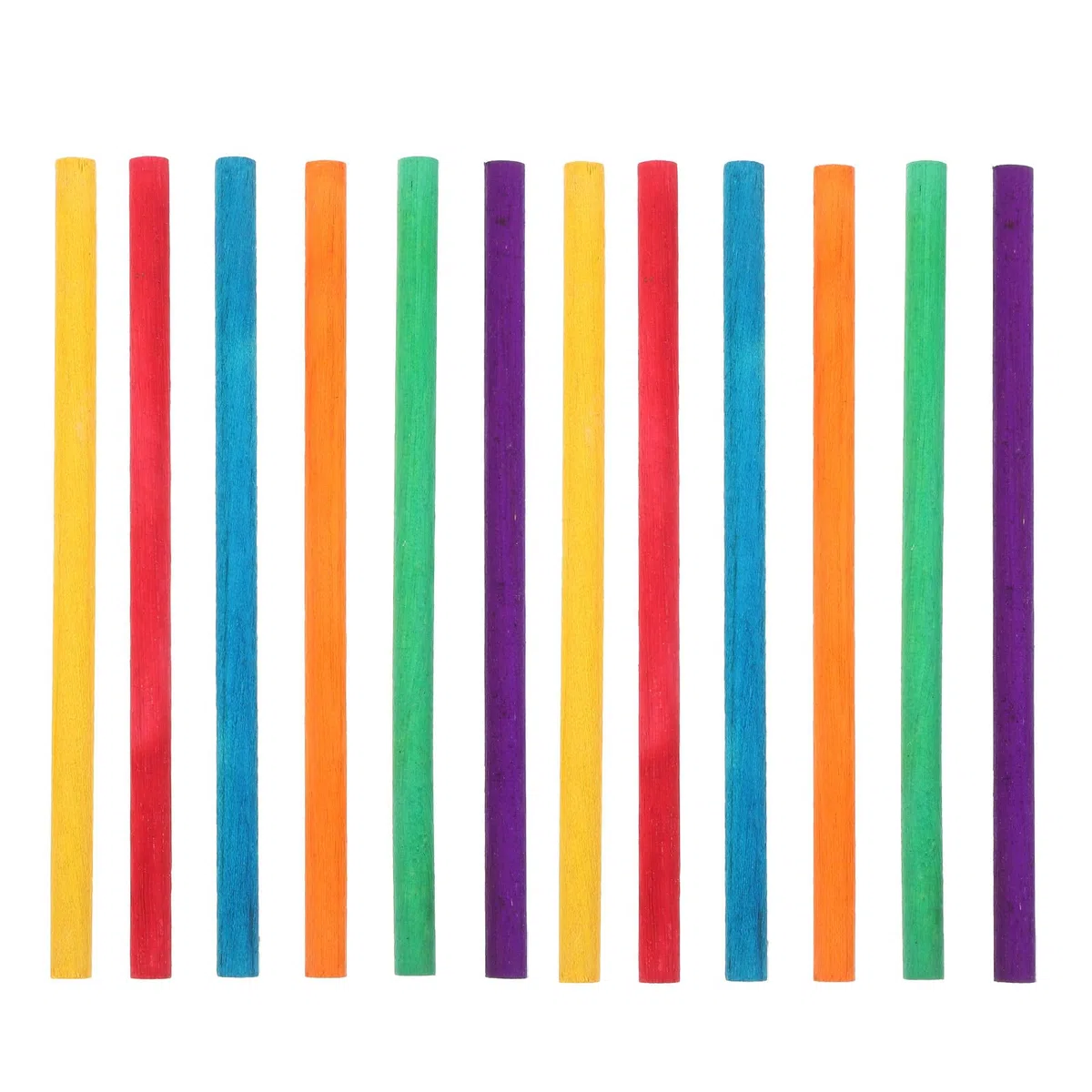 VILLCASE 500 Palitos para Hacer Helado de Madera Lisos y Fáciles de Sostener para Manualidades y Decoración Hogar