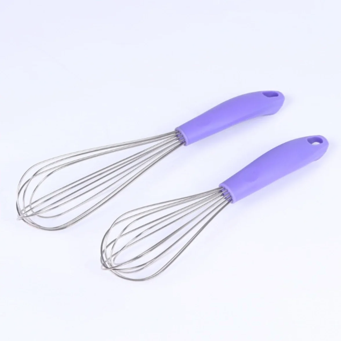 Varillas de Batir para Cocinar Batidor De Acero Inoxidable, Batidor De Huevos Manual De Cocina, Batidor De Crema, Herramientas For Hornear En Casa Huevos, Espumar, Batir(31x6.5cm)