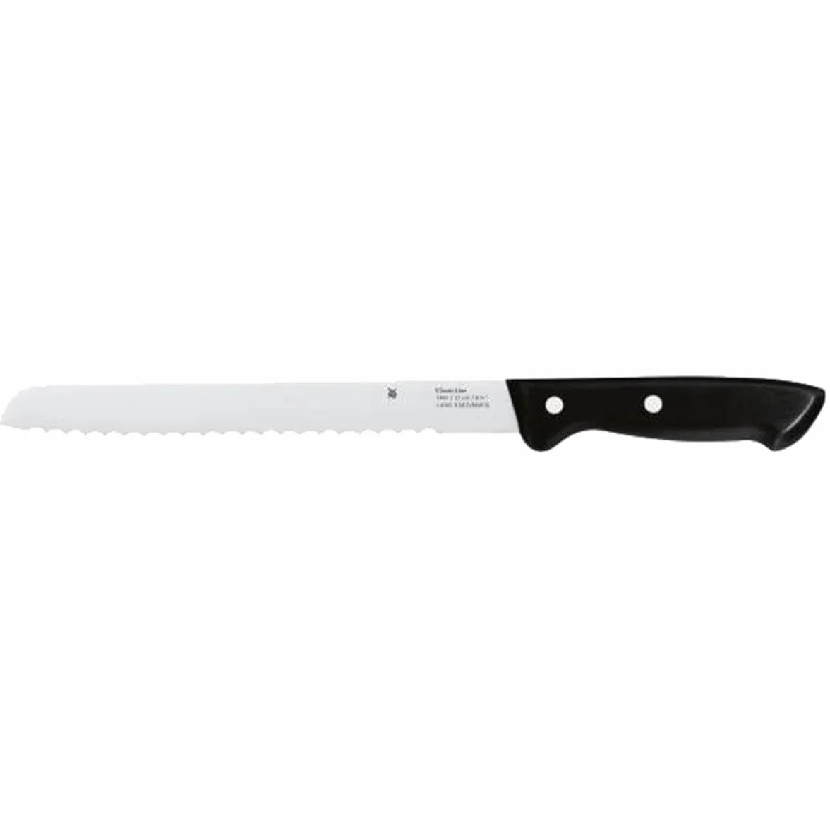 WMF Classic Line - Bloque de cuchillos equipado con 5 cuchillos, taco de madera de abedul, cuchillos con hoja de acero especial inoxidable, mangos remachados