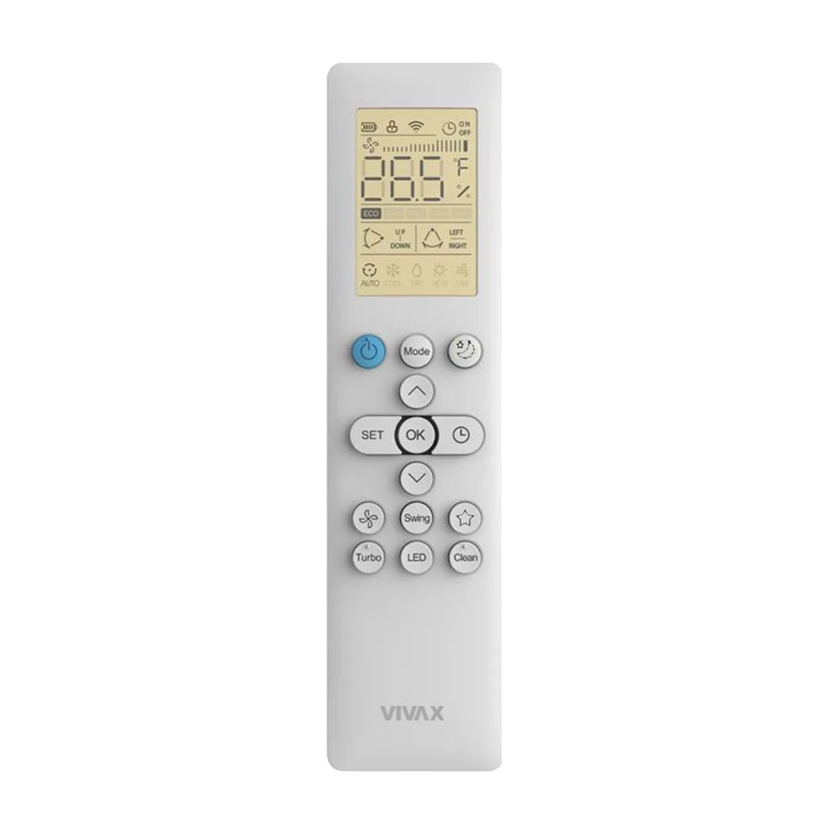 Aire acondicionado Vivax R32 9000 BTU Inverter, bomba de calor, clase A++ frío, clase A+ cálido, Wi-Fi opcional