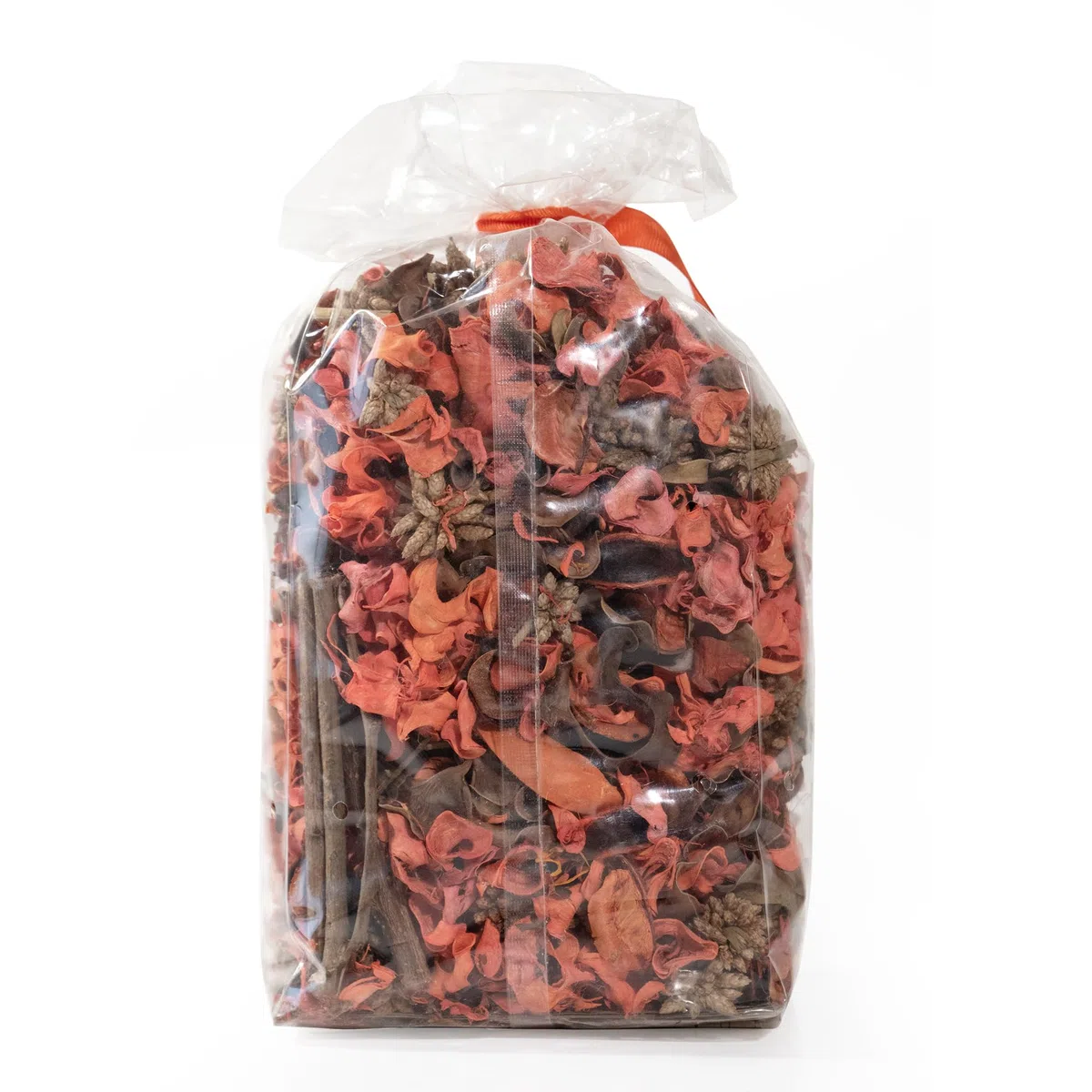Bolsa de popurrí con Fragancia para decoración del hogar | Decoración de jarrón y Cuenco de pétalos Florales (Naranja)