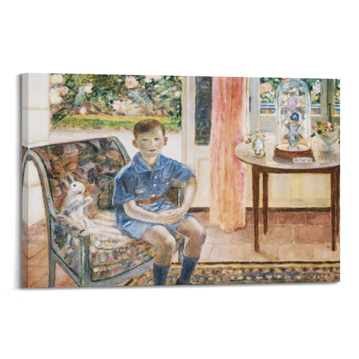 Frederick Carl Frieseke - Póster de obras de arte para jóvenes, lienzo para pared, estética, 40 x 60 cm