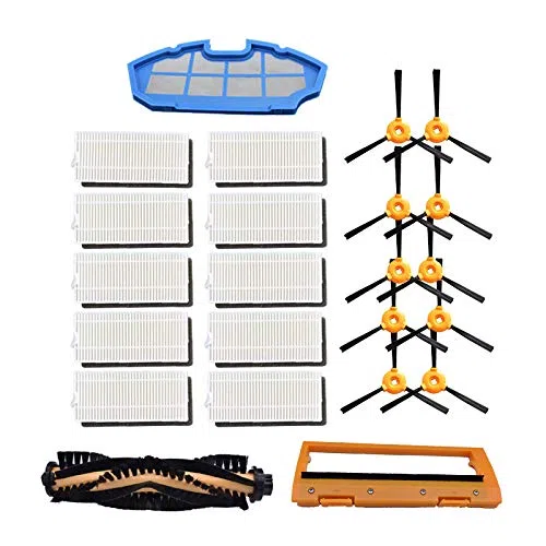 Robot Aspirador/Ajuste para Conga Excellence Robot Cleaner Piezas Cepillo Lateral Kit de Filtro HEPA/Ajuste para Recambios/Ajuste para Conga Excellence 990 (Color: Kit-3)