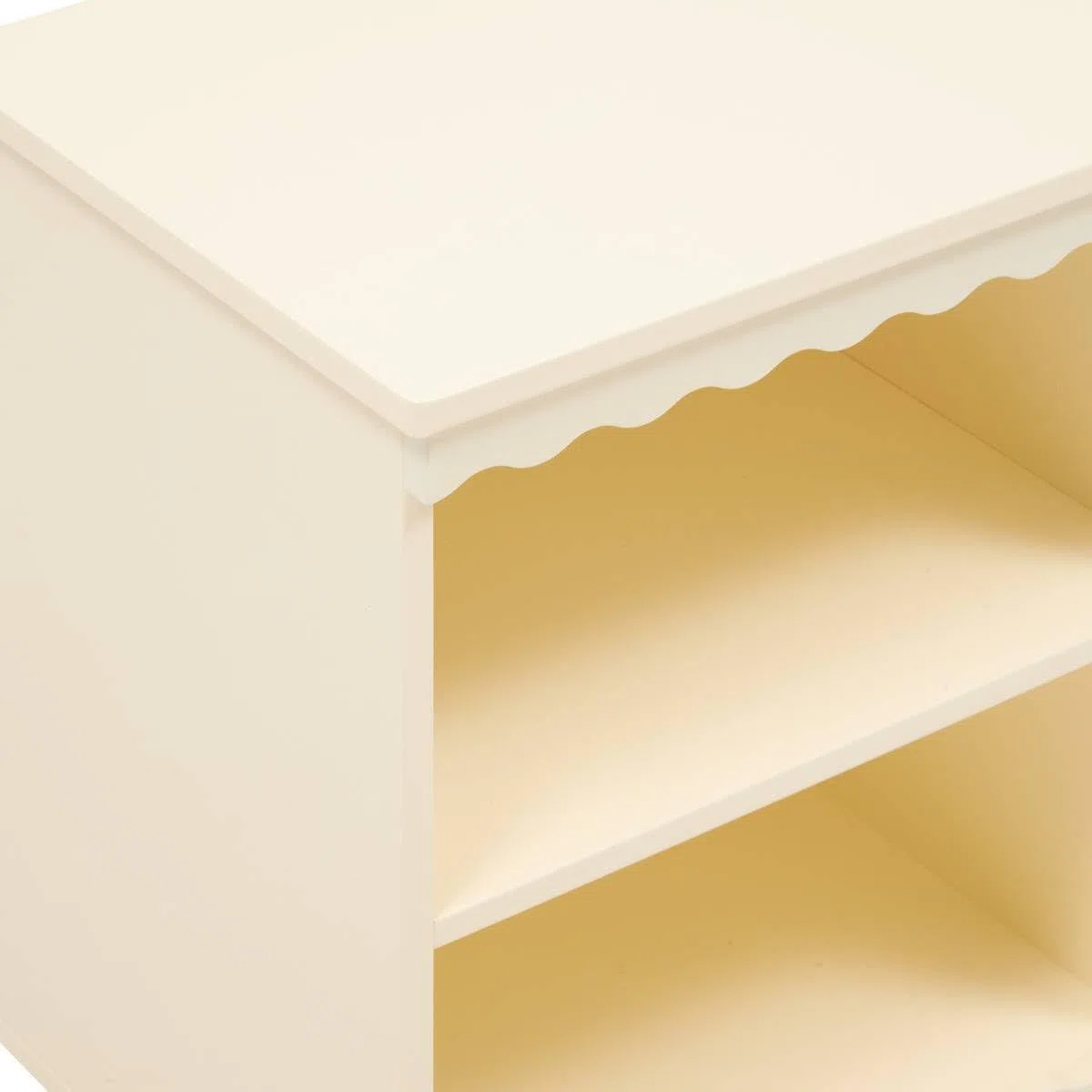 Atmosphera - Mesilla de Noche Infantil bouli 2 Niveles Beige 40x30x50,5 cm