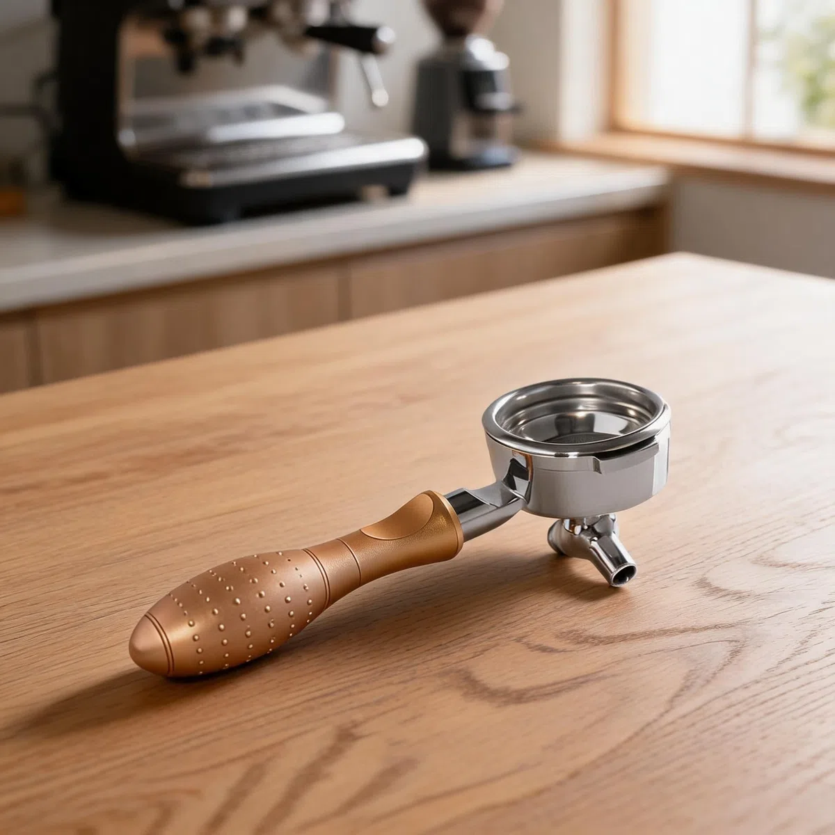 Espresso Portafiltro 58 mm con cesta de filtro de acero inoxidable 304 para Breville 9er Serie Modelo 990 980 920 Extracción mejorada Durable Ergonómico Apto para Lavavajillas Accesorios Cafetera