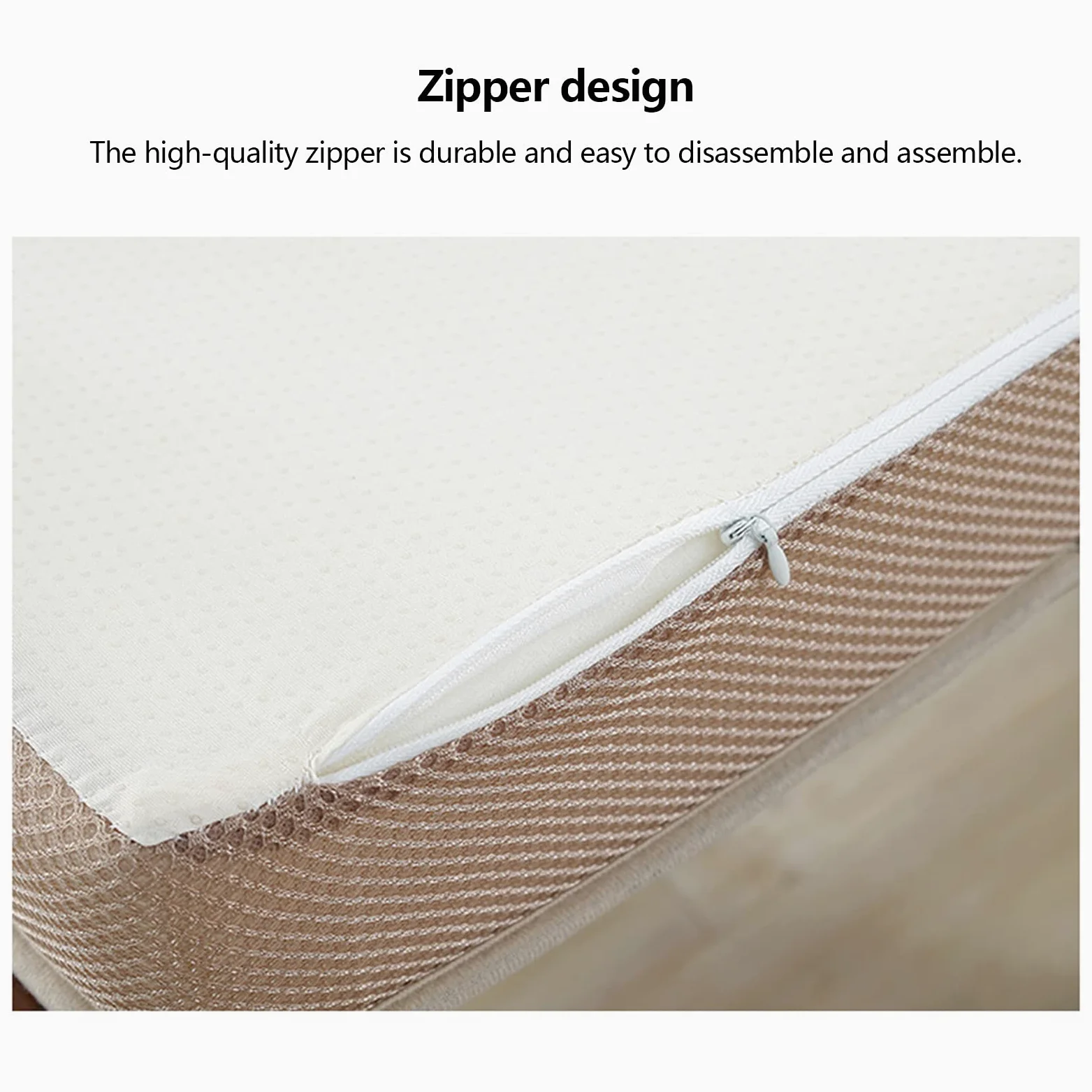 Cojín de asiento antiescaras de 50 x 50 cm, funda extraíble con cremallera, cómodo, antideslizante, transpirable, para cocina, dormitorio, oficina, alivio de presión