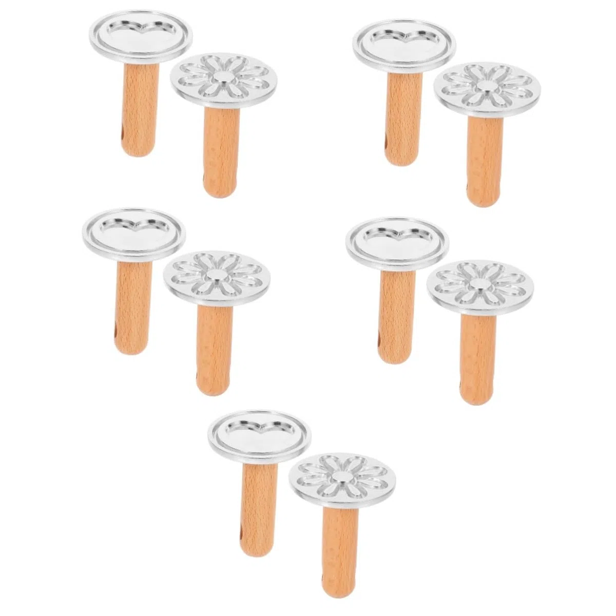 TOPBATHY 10 Moldes Para Galletas Molde Para Hornear Para Panadería Cocina Molde Onigiri Accesorio Para Hornear Moldes Para Hornear Galletas Suministros Para Hornear En
