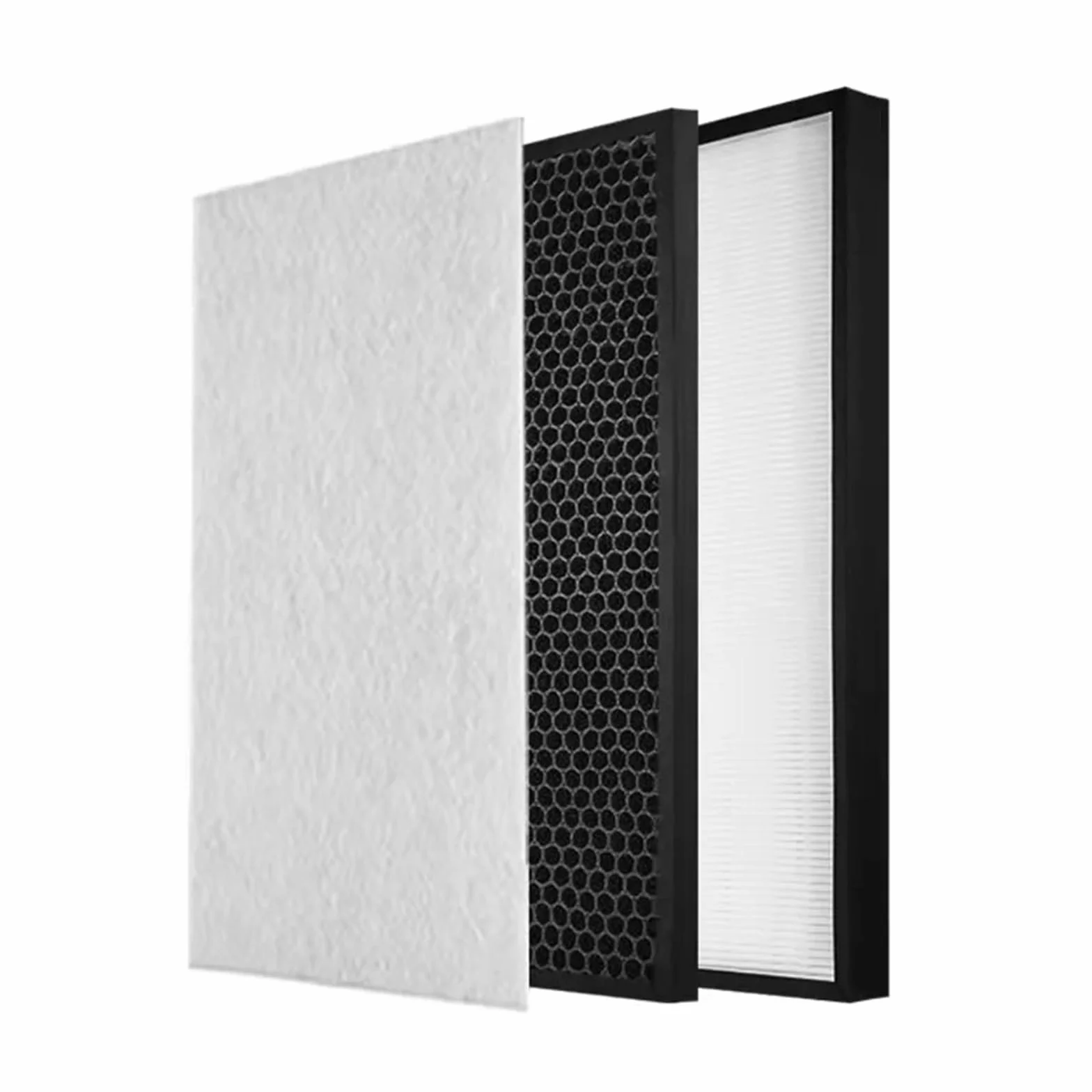 Filtro De Carbón HEPA, For FX-J80UW FX-J80U FXJ80U FZ-J80HFU FZ-J80DFU | Compatible Con Purificador De Aire Sharp, Alta Eficiencia, Bajo Nivel De Ruido, Larga Duración, Fácil Instalación