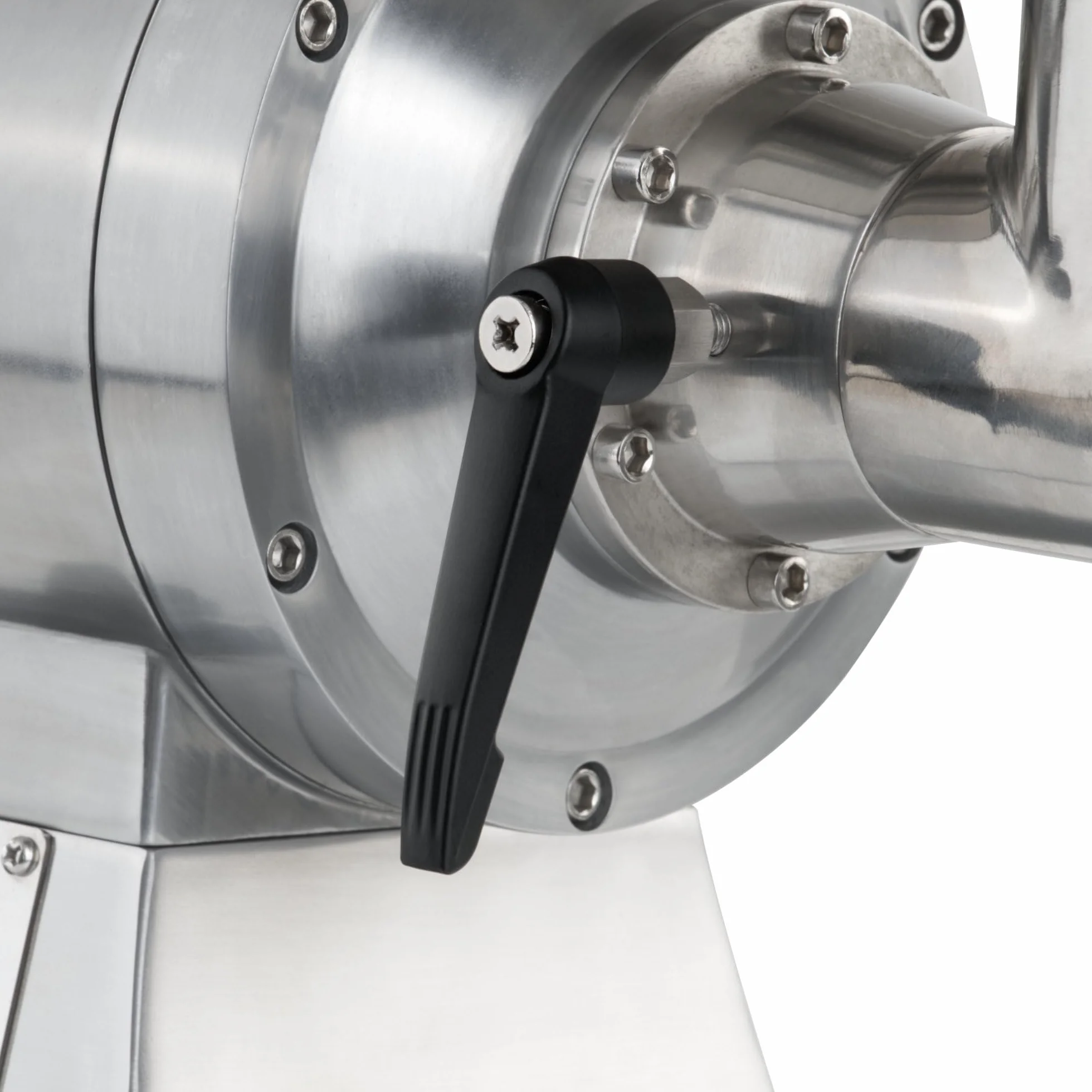Mahlzeit picadora de carne de acero inoxidable eléctrica | plata | 650W - 150kg/h | Picadora de carne picadora con embutidor de embutidos cortador de carne