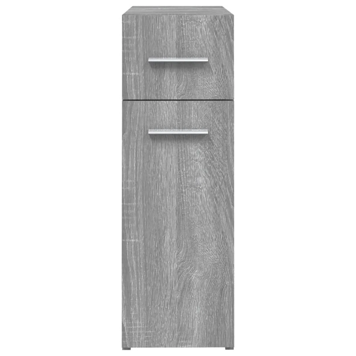 Armario botiquín Madera contrachapada Gris Sonoma 20x45,5x60cm, Caja Medicamentos, Botiquín Versátil, Caja De Almacenamiento