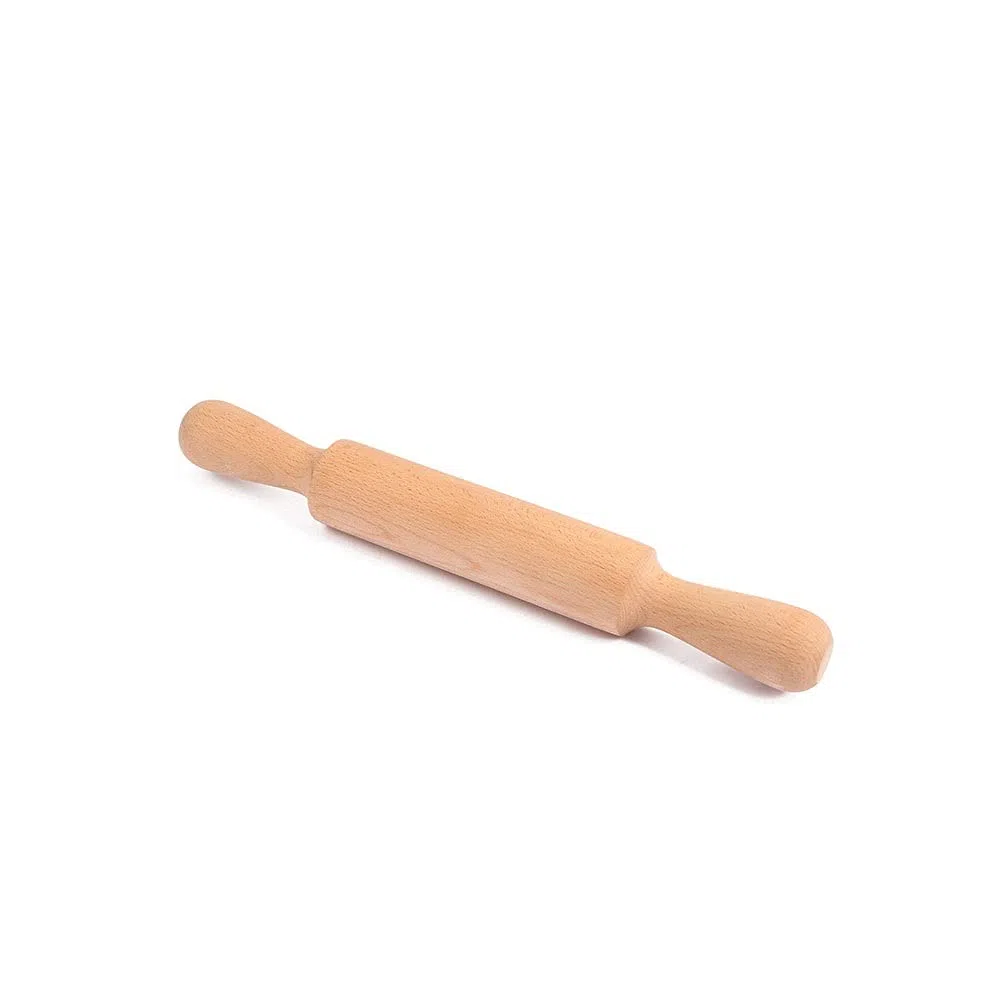 Mini Rodillo de Madera para Cocina, Rodillo para Hornear, Rodillo de Masa de Madera pequeño para enrollar Pasta Fondant