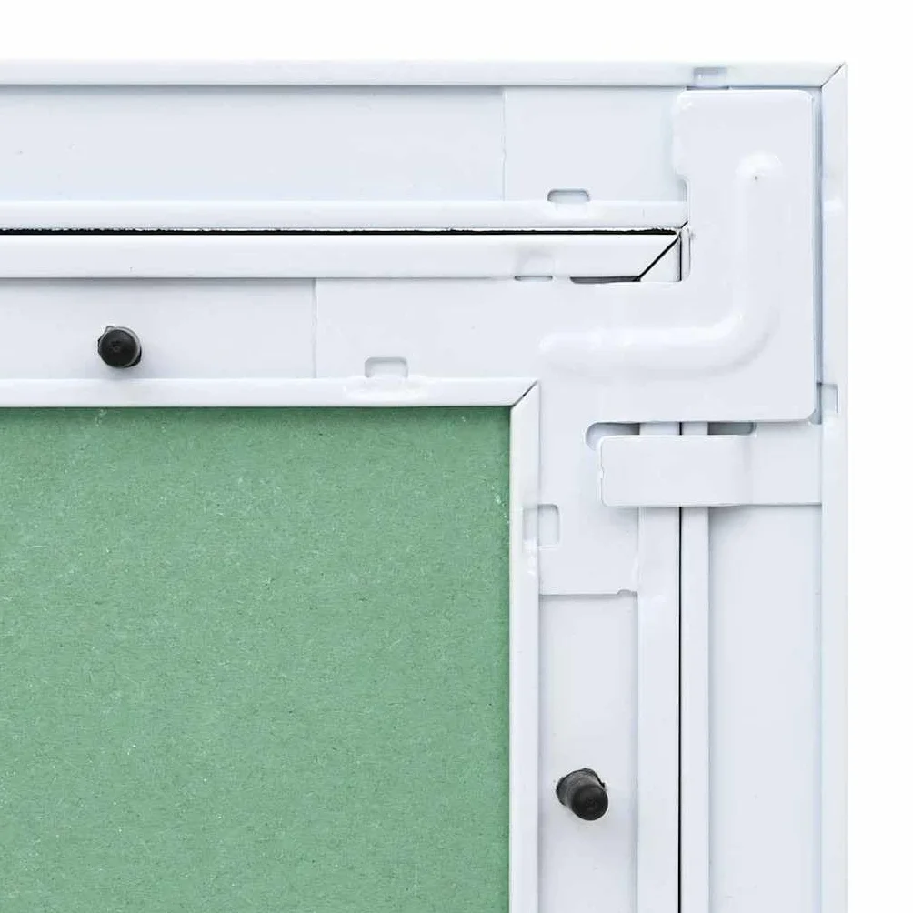 Genérico Panel de Acceso Verde y Plata 55 x 75 cm Aluminio y Pladur,Bricolaje,Materiales de construcción,Trampas,Verde,4018462