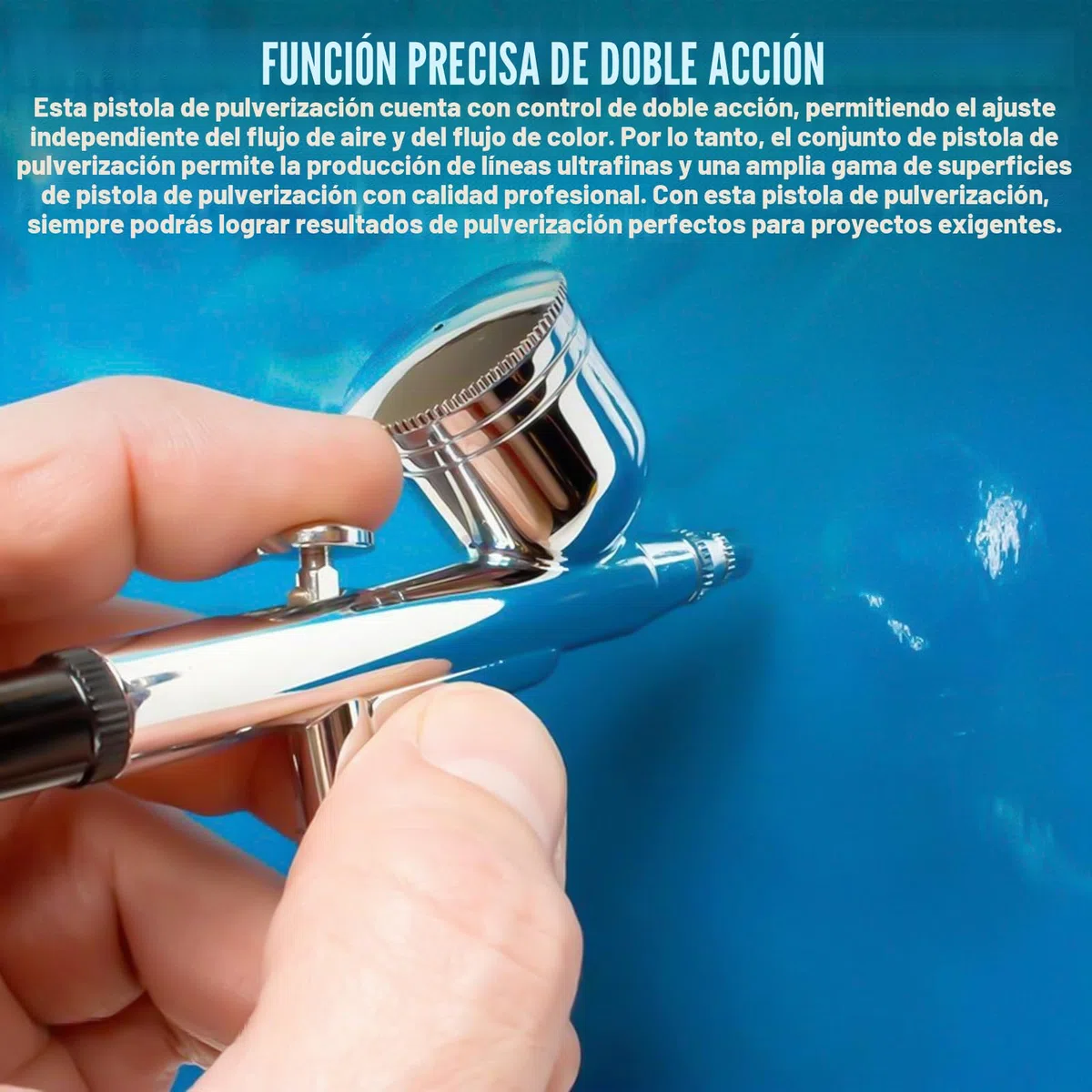 Kit de aerógrafo con compresor de aire portátil de 25 PSI con pistola de aerógrafo de doble acción + accesorios de limpieza para maquillaje, diseño de uñas, decoración de pasteles, modelado y tatuaje