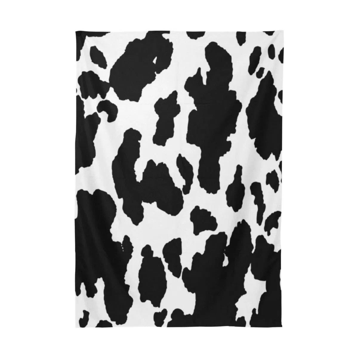 Mantel rectangular con estampado de vaca animal de 54 x 72 pulgadas, resistente a las arrugas, tela decorativa a prueba de manchas, tela para cocina, comedor, fiesta, camping