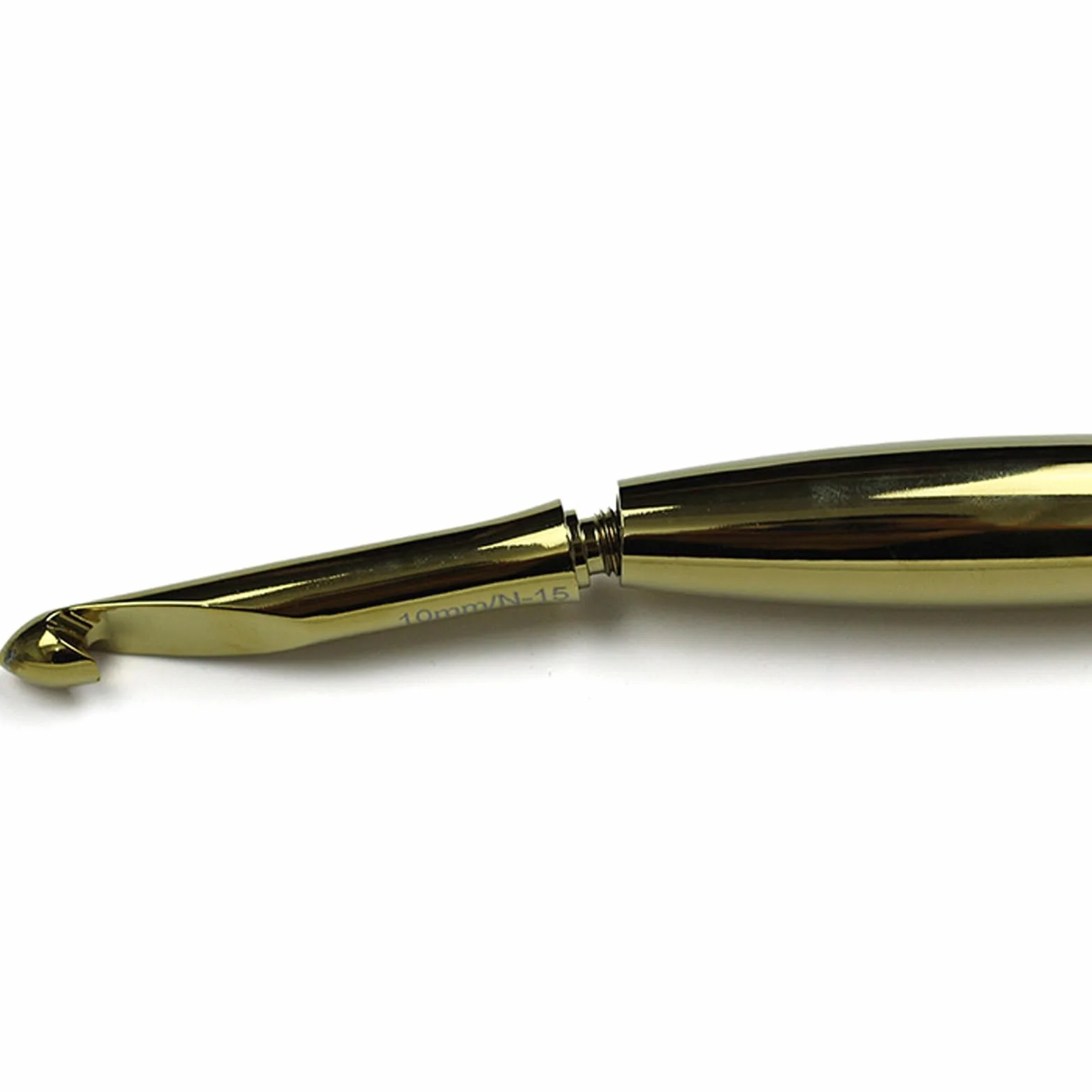 Herramientas de tejer de varios tamaños de alta calidad con ganchos extraíbles y estuche compacto para manualidades, juego ergonómico de aluminio suave de ganchillo con herramientas