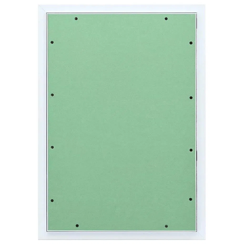 Genérico Panel de Acceso Verde y Plata 55 x 75 cm Aluminio y Pladur,Bricolaje,Materiales de construcción,Trampas,Verde,4018462