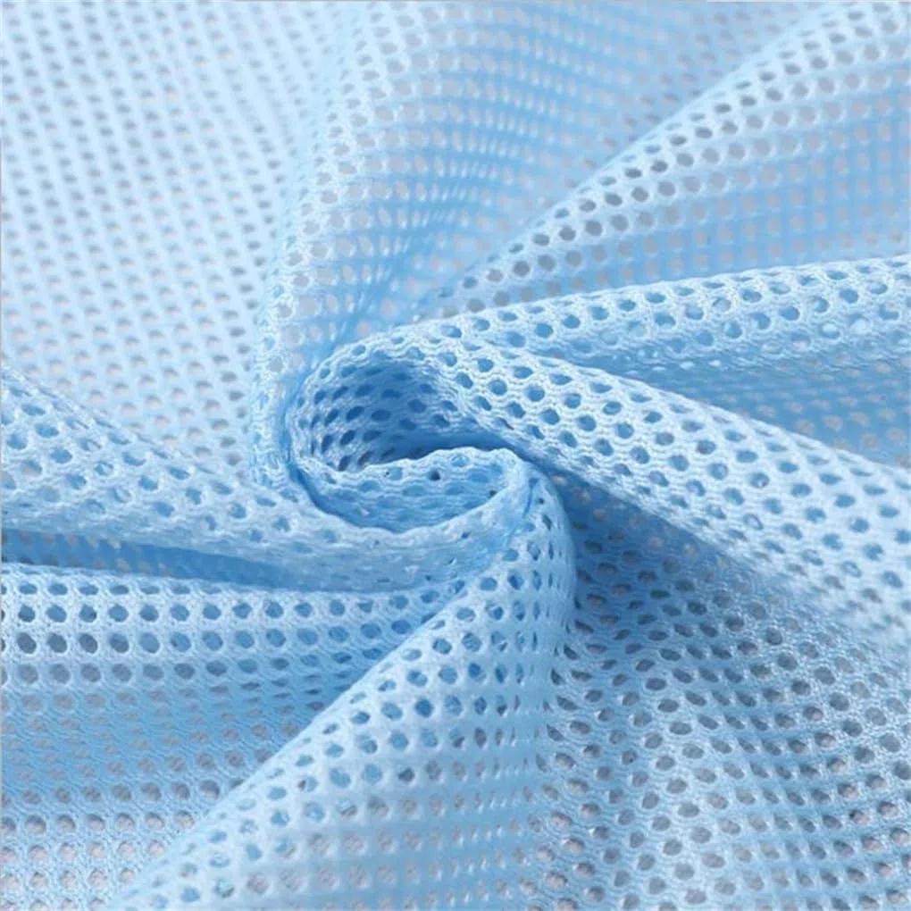 Tejido de malla elástica, Tela de malla Multicolor, 100cm x 150cm for silla, bolso, sombrilla, artesanías, pesca, costura, transpirable(Red)