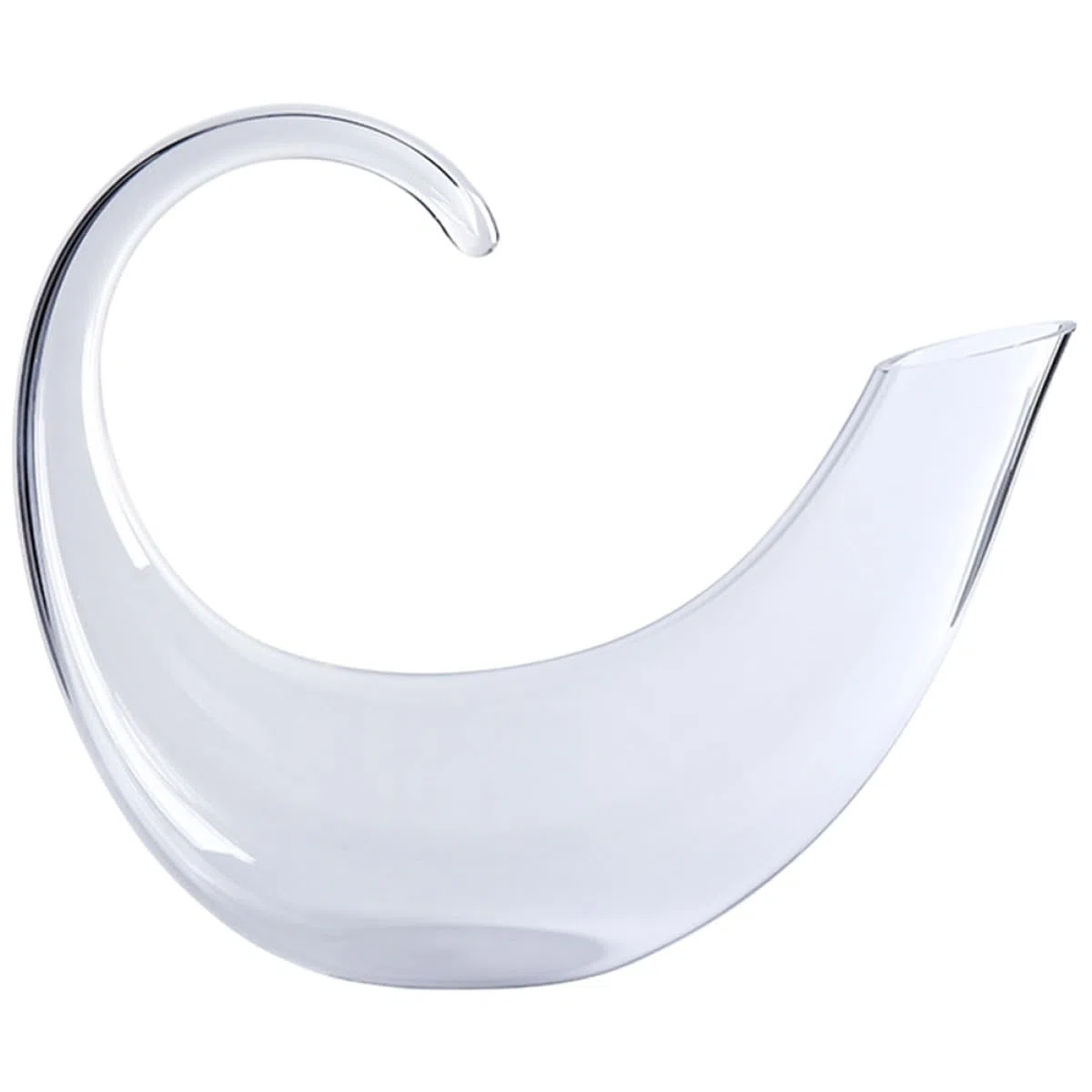 Cabilock Decantador de Vino Transparente Elegante de Vidrio Dispensador de Licor para Uso Doméstico Diseño Creativo y Duradero Jarra de Cristal Estilo Europeo para Almacenamiento