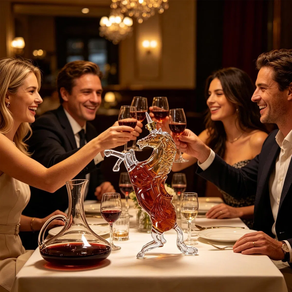 Jarras Decantadoras Para Alcohol Botella Vacía Para Vino Con Forma De | Botella Licorera En , Celebraciones, Bares, Restaurantes, El Hogar, La Cocina Y El Comedor