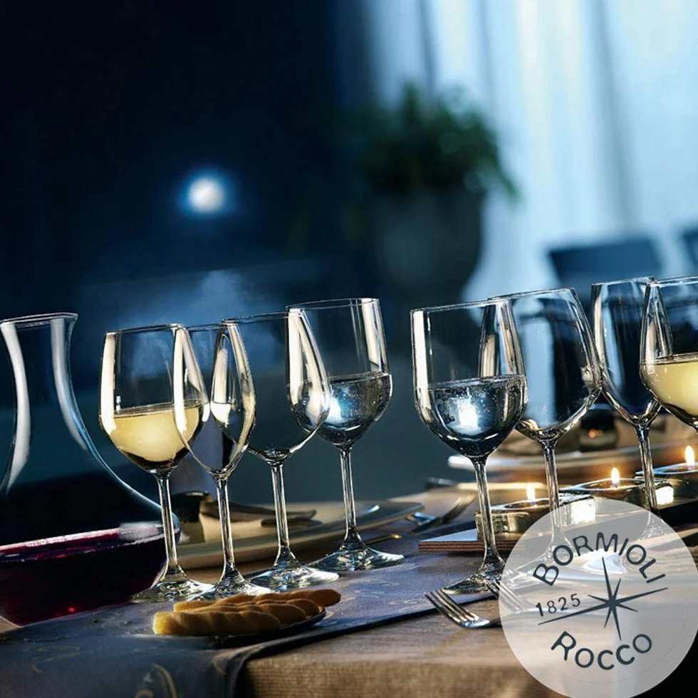 BORMIOLI ROCCO - Juego de 12 copas de vino blanco de 44,5 cl